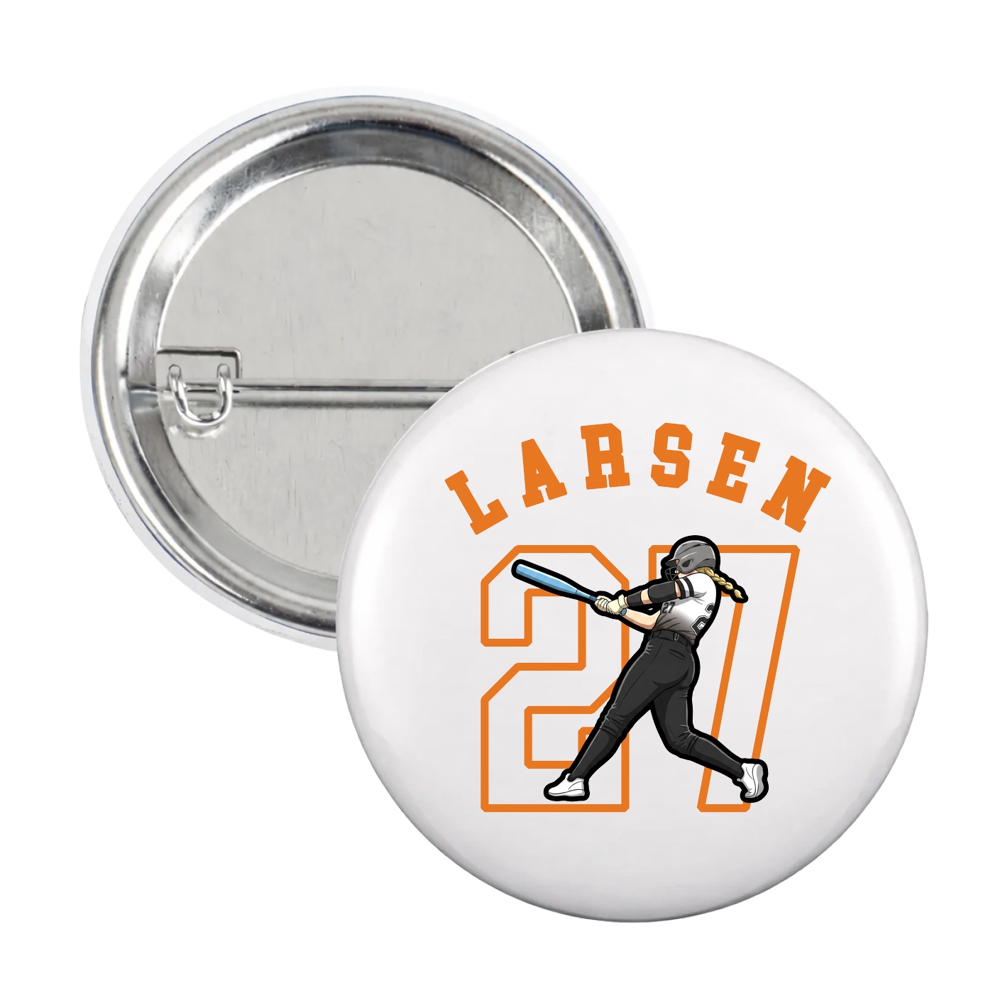 Game Day Button — Shirsey Arch in White