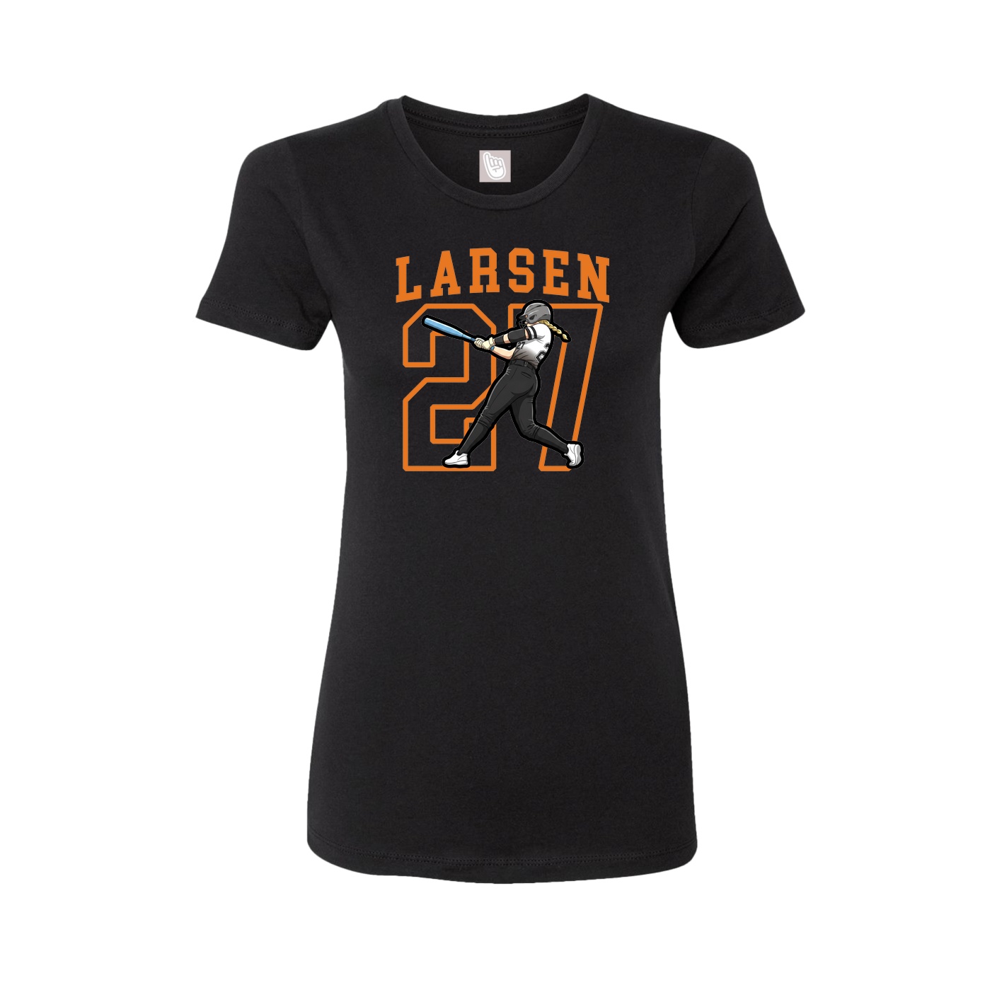 Fitted Women's Tee — Shirsey in Black