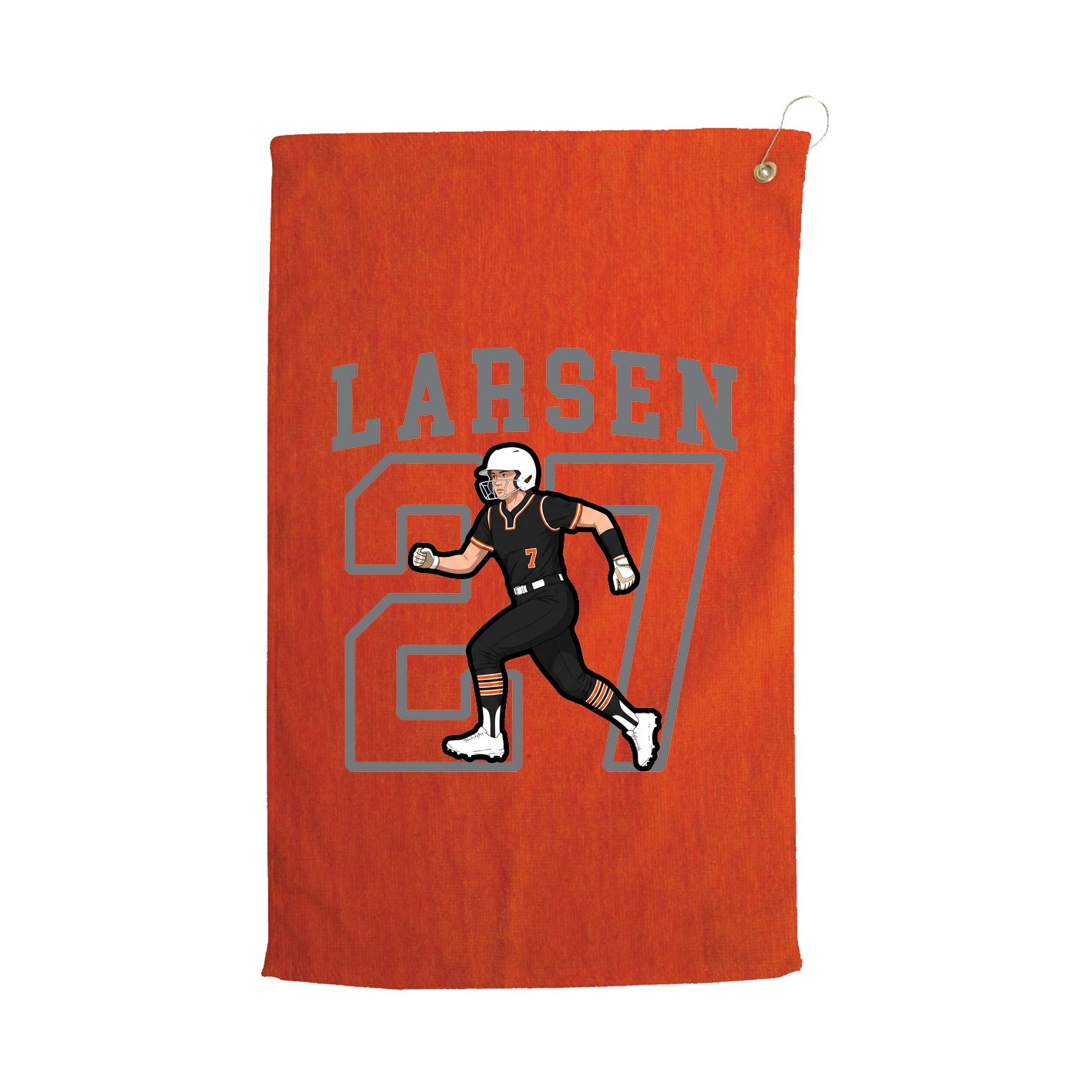 Golf Towel — Shirsey in Orange