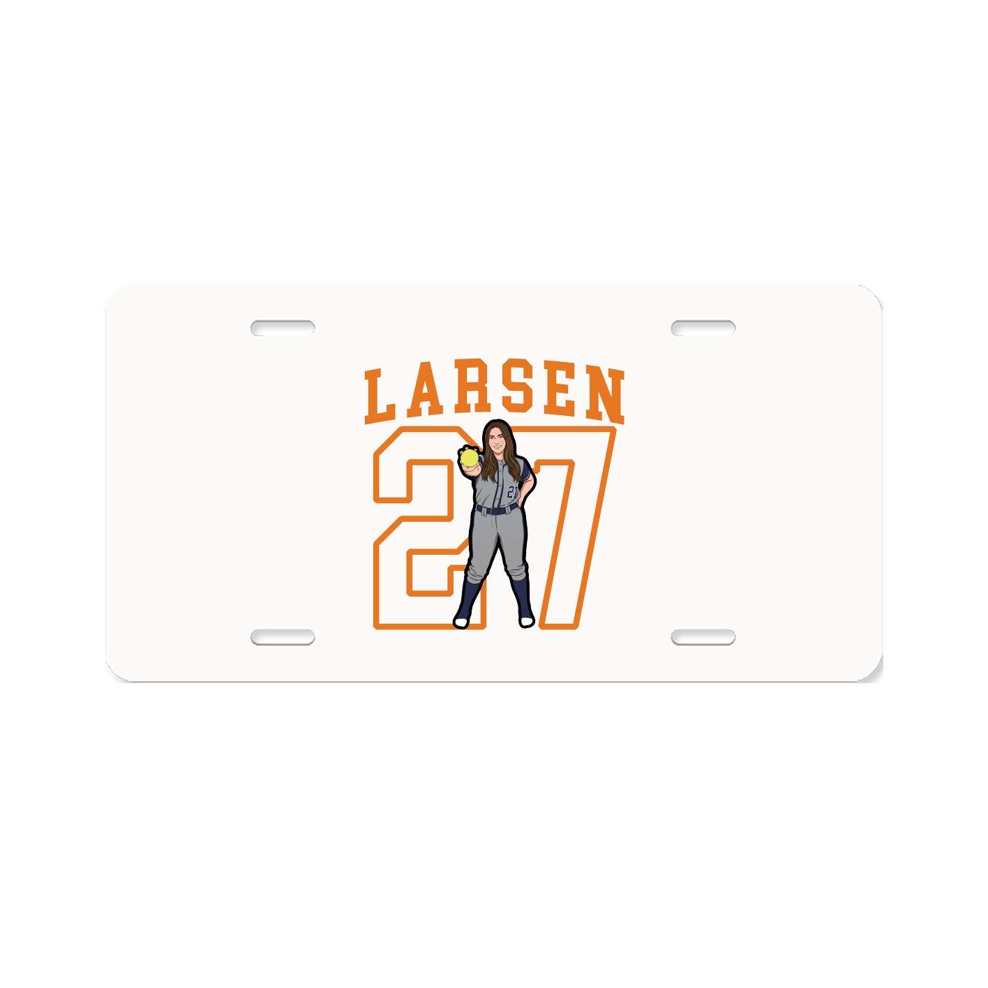 License Plate — Shirsey in Classic