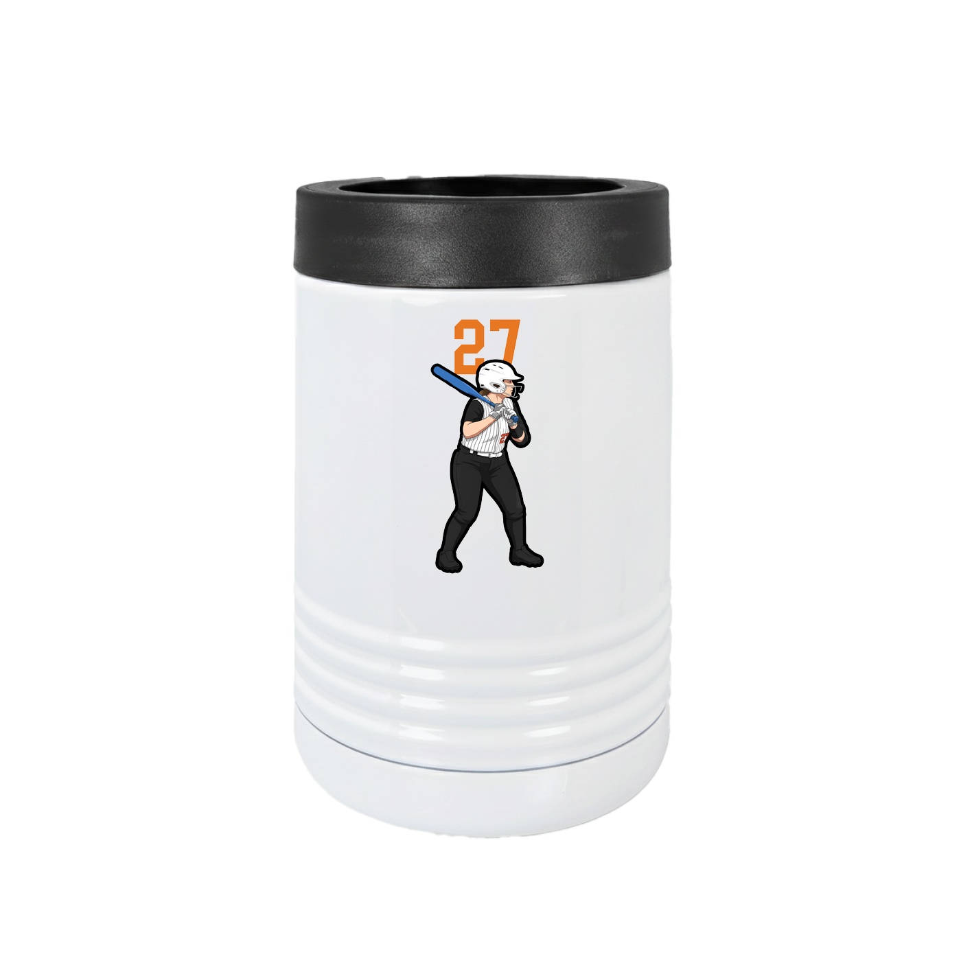 Beverage Holder — Number Top in White