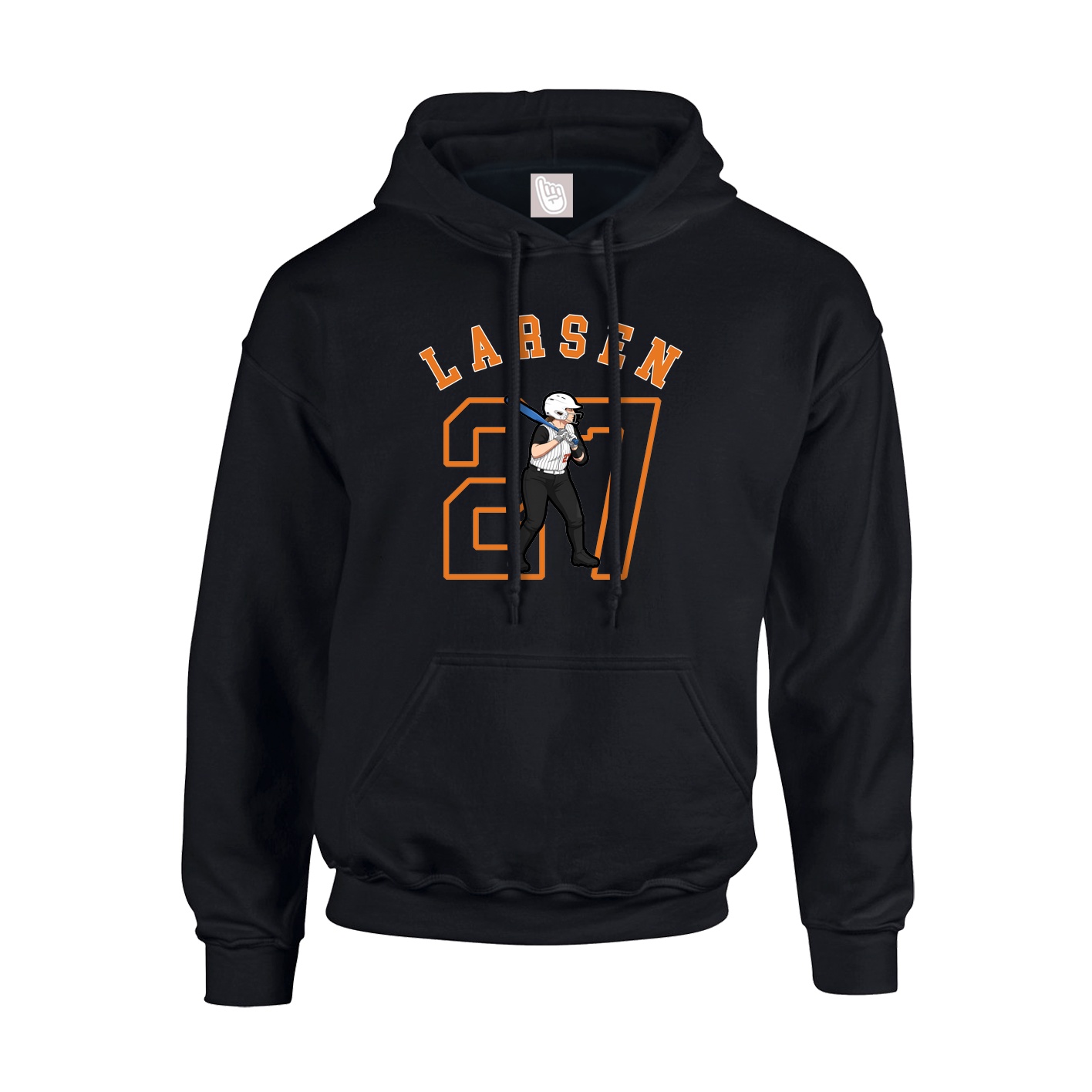 Hoodie — Shirsey Arch in Black