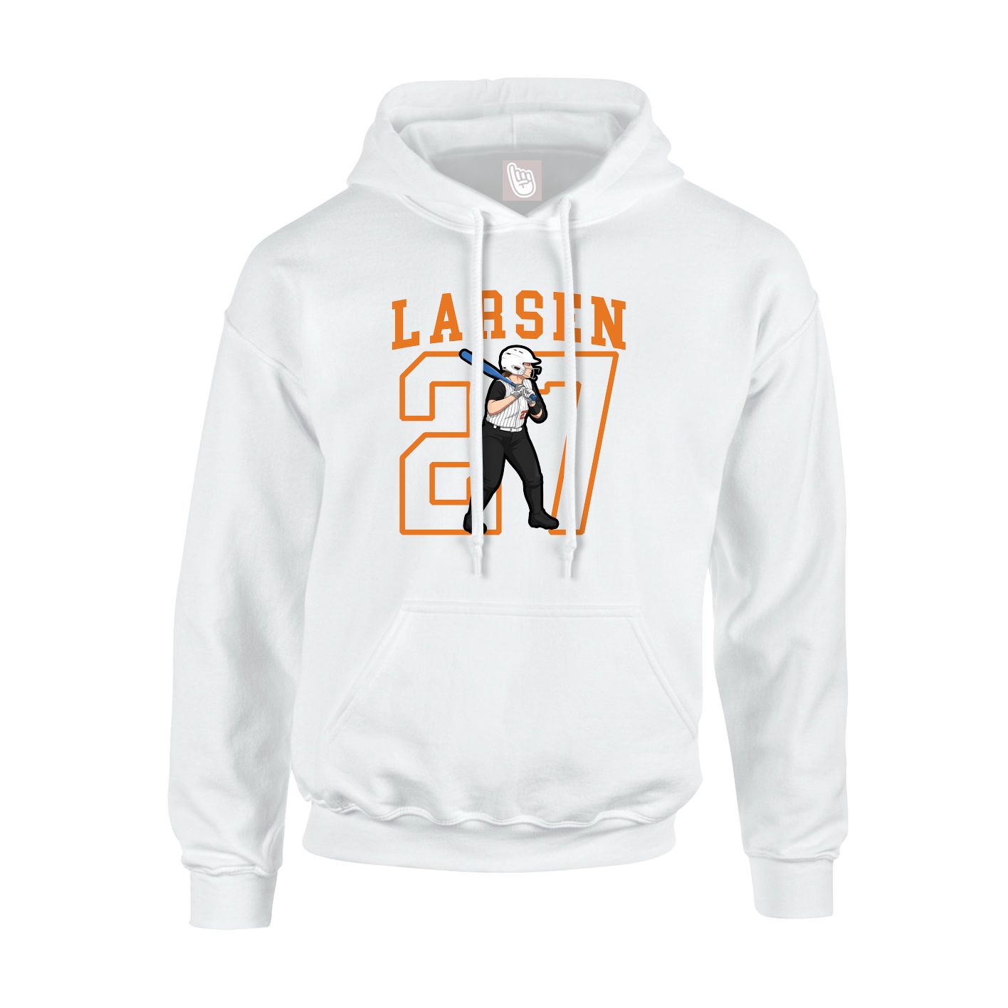 Hoodie — Shirsey in White