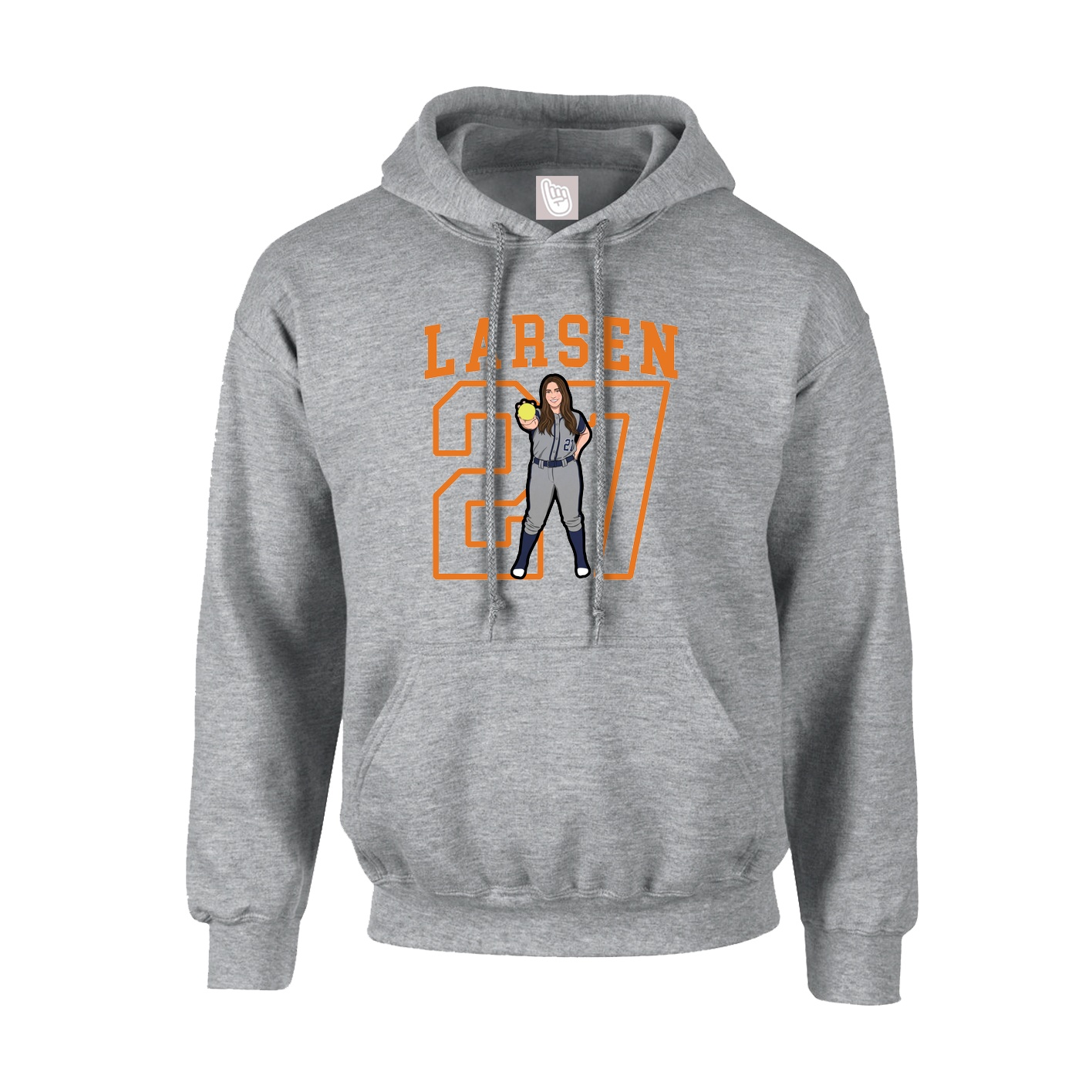 Youth Hoodie — Shirsey in Grey