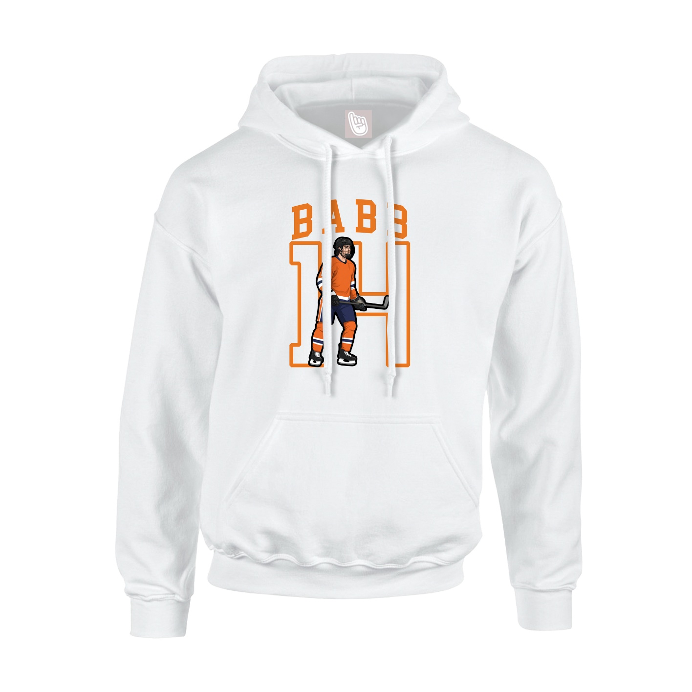 Hoodie — Shirsey in White
