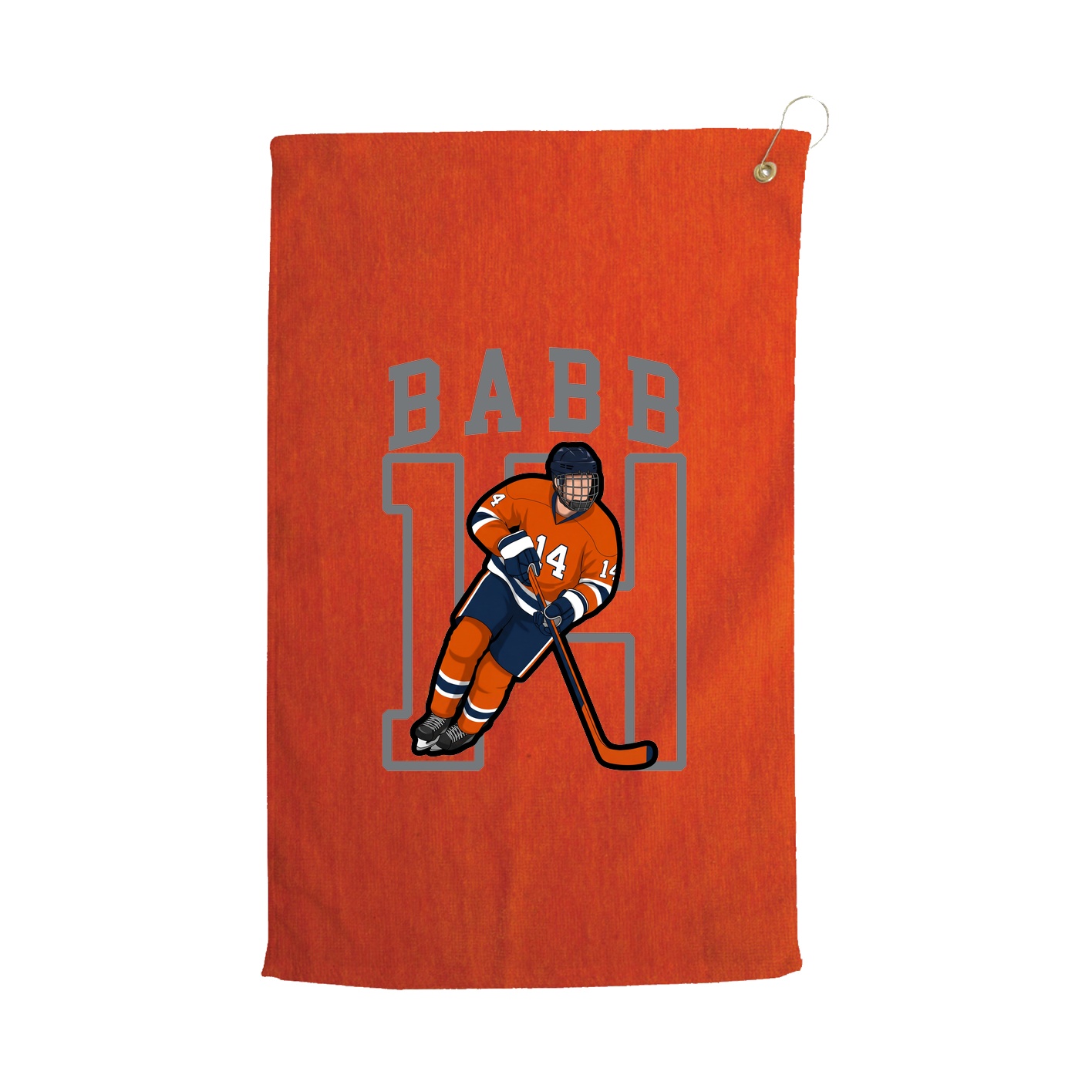 Golf Towel — Shirsey in Orange