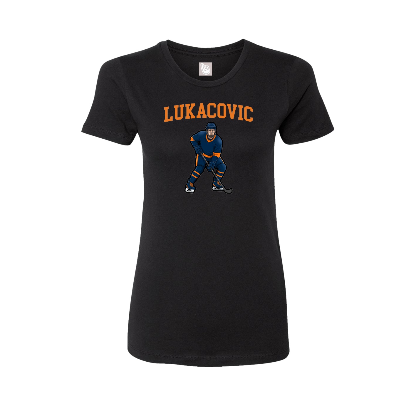 Fitted Women's Tee — Shirsey in Black