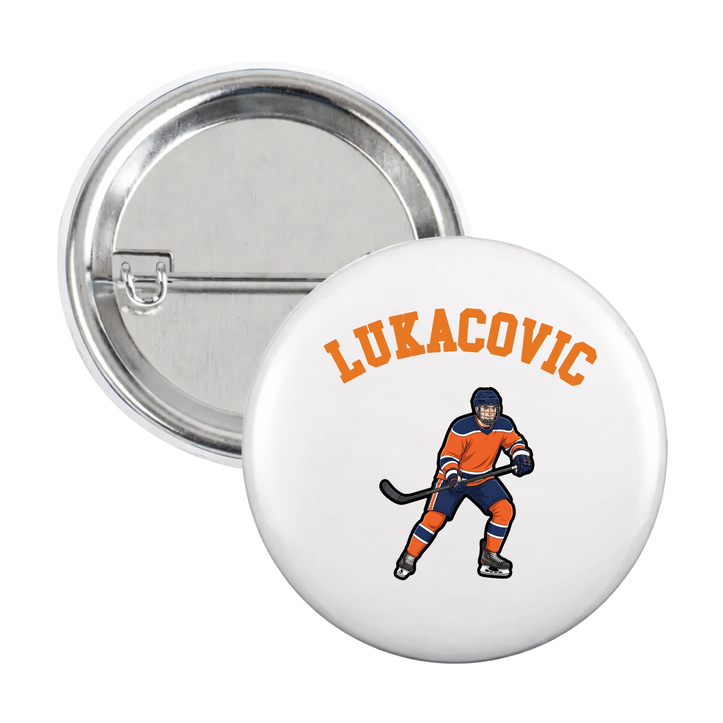 Game Day Button — Shirsey Arch in White