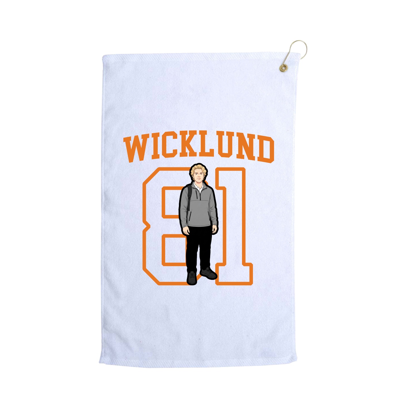 Golf Towel — Shirsey in White