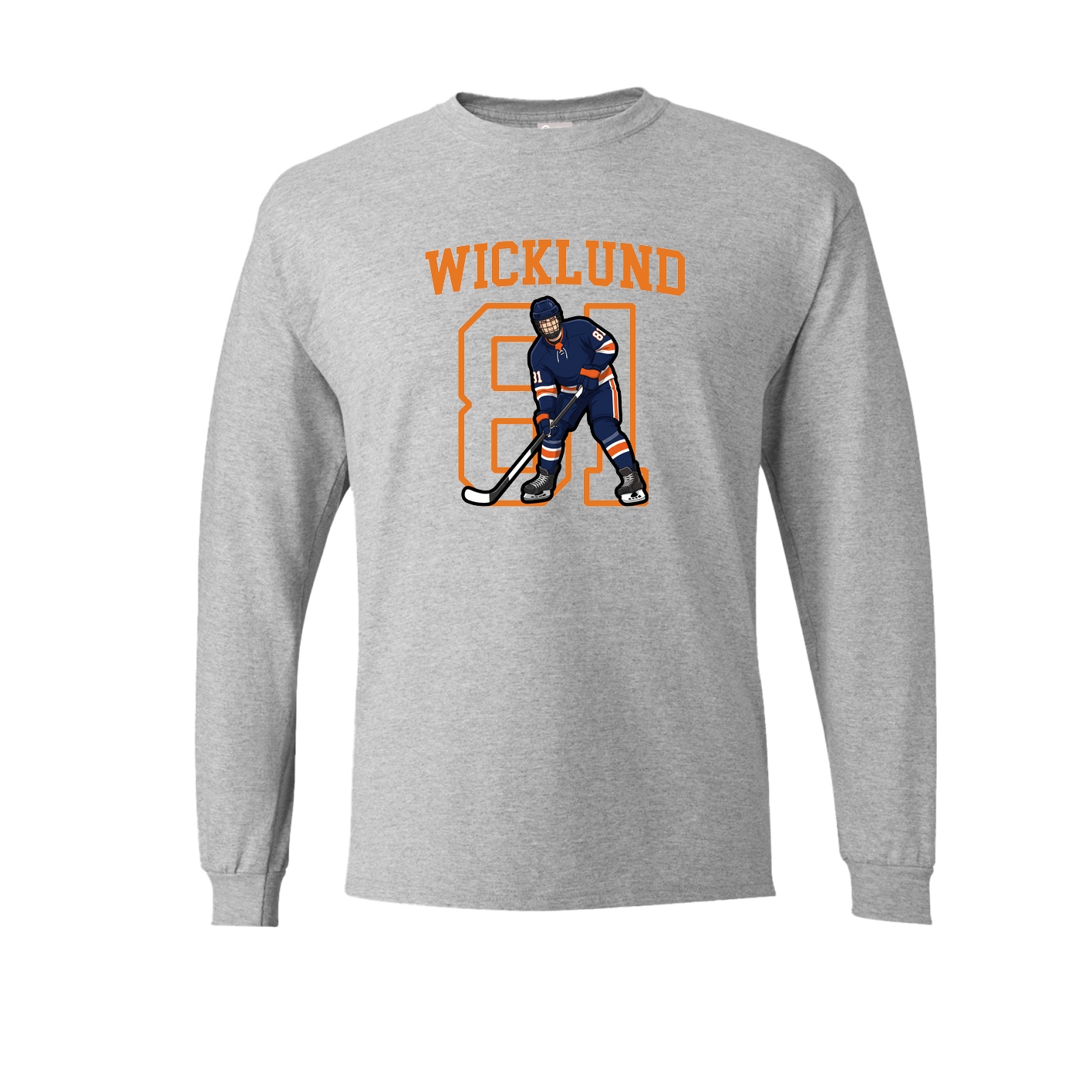 Long Sleeve Tee — Shirsey in Grey
