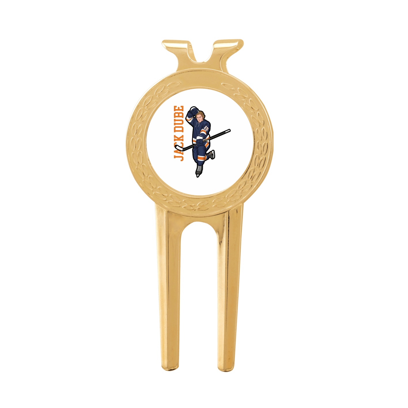 Divot Tool with Ball Marker — Name Vertical in Classic
