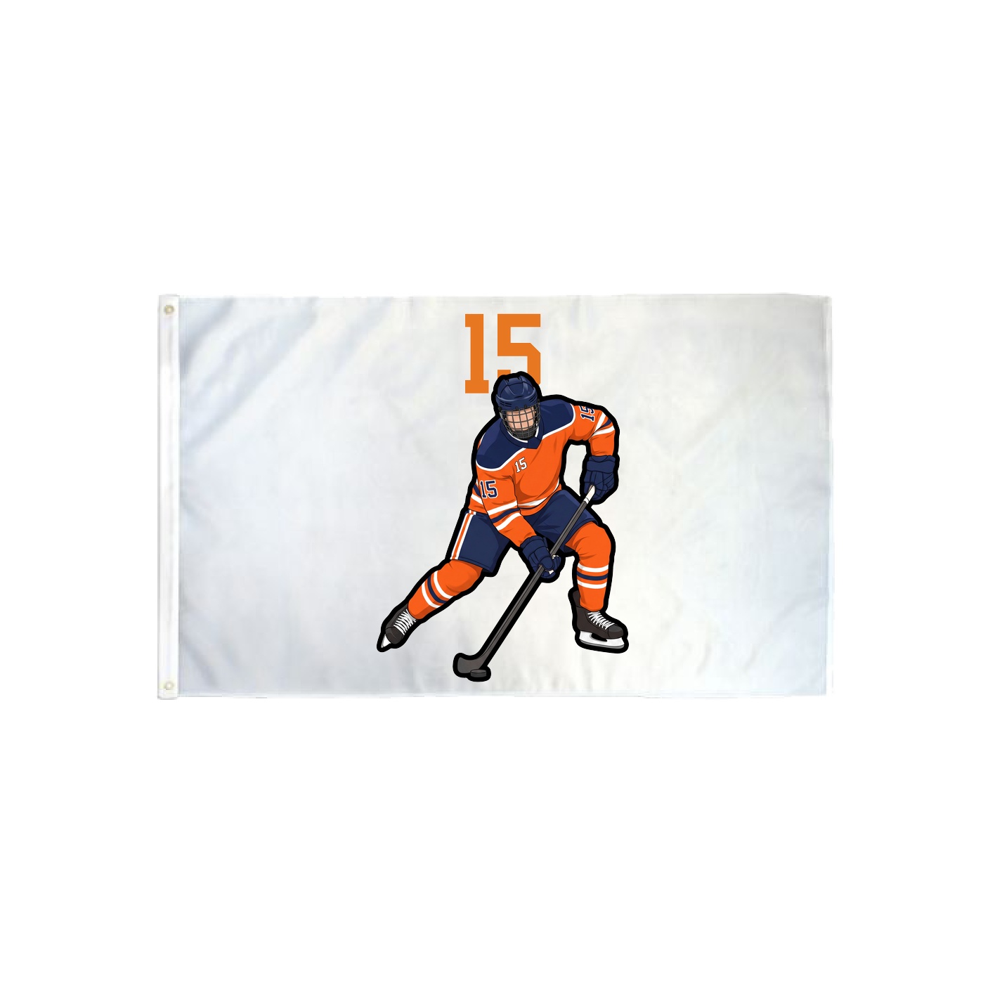 3x5 Flag — Number Top in Classic