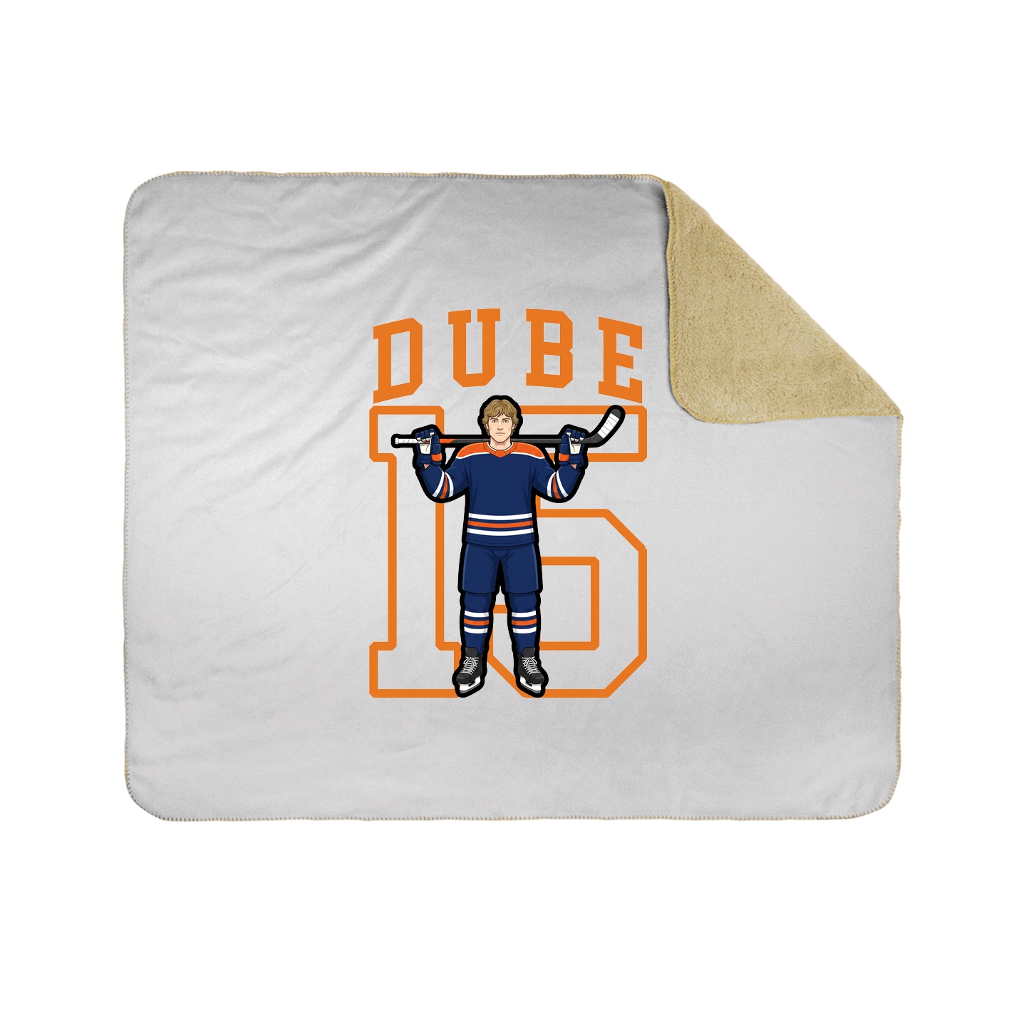 50x60 Sherpa Lined Throw Blanket
