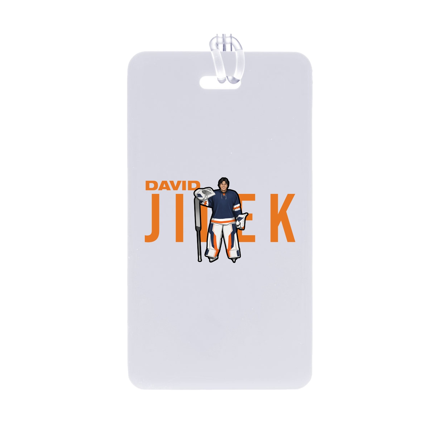 Bag Tag — Player Name in Classic