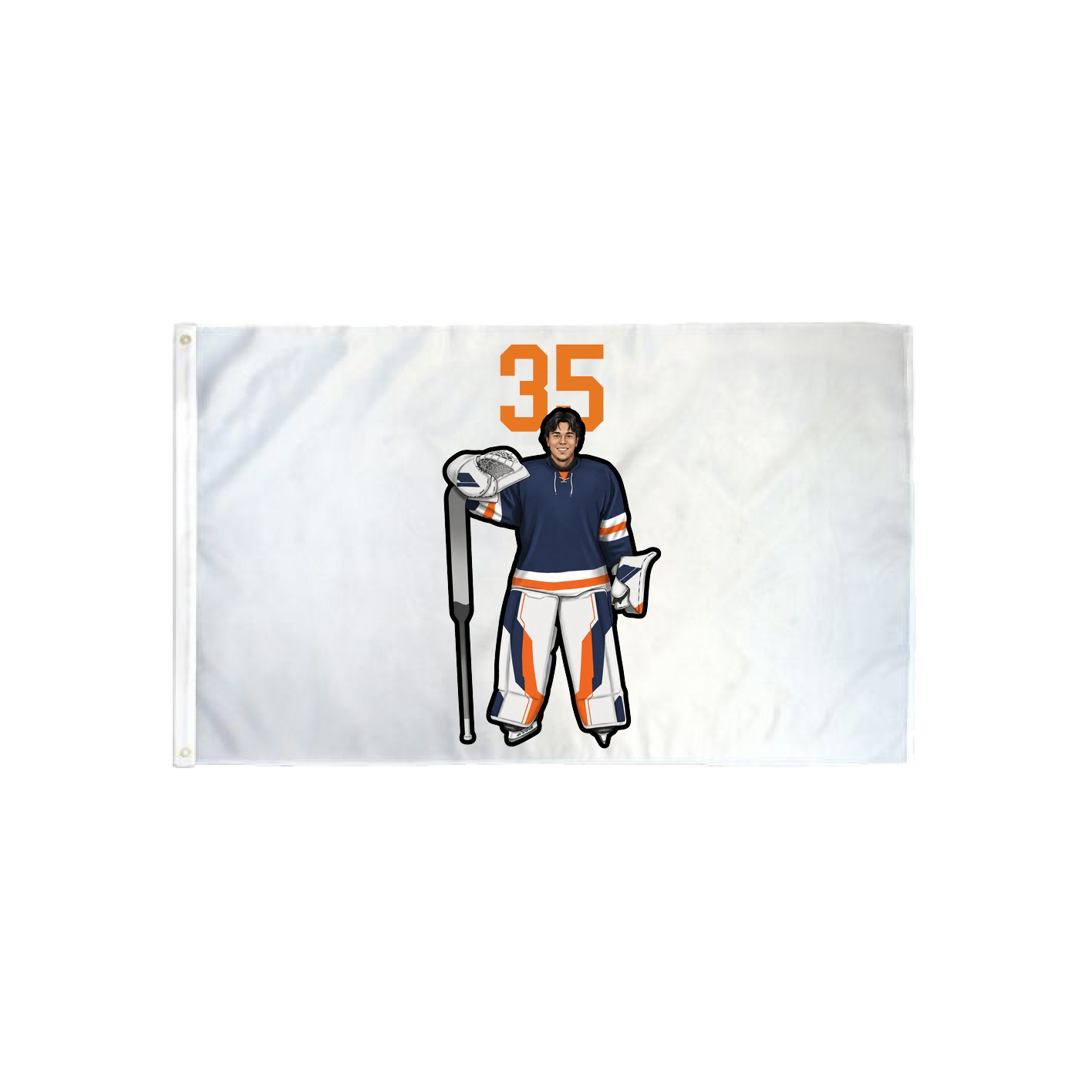 3x5 Flag — Number Top in Classic