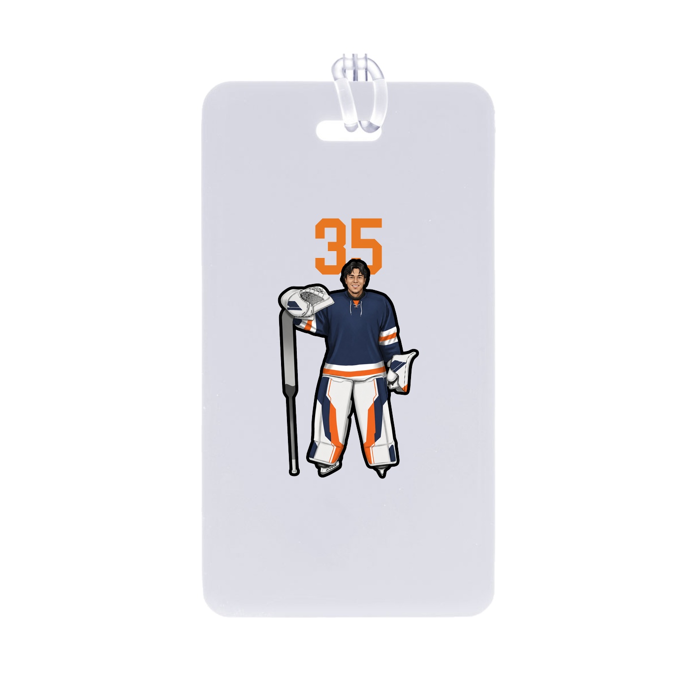 Bag Tag — Number Top in Classic