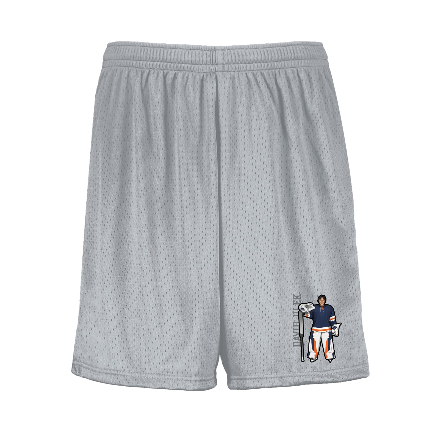 Shorts — Name Vertical in Silver