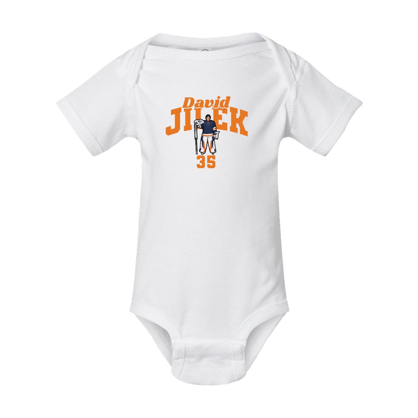 Baby Onesie — Signature Arch in White