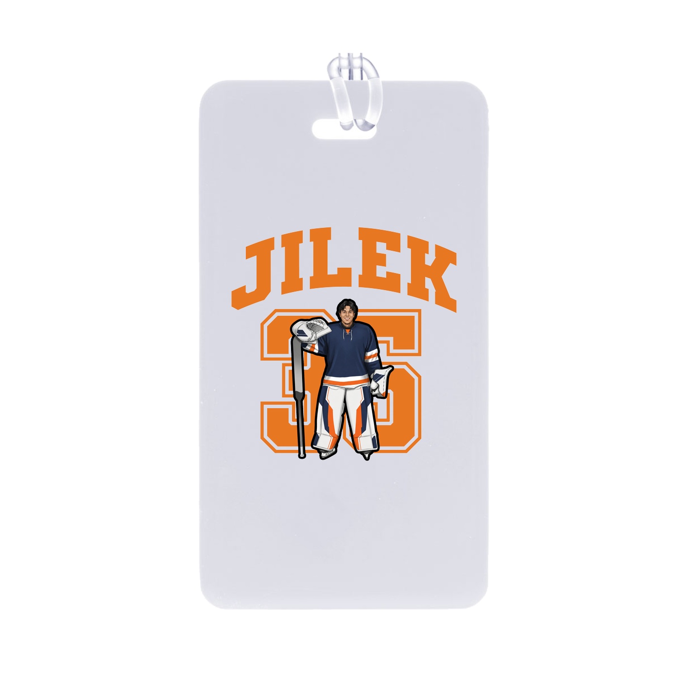 Bag Tag — Number in Classic