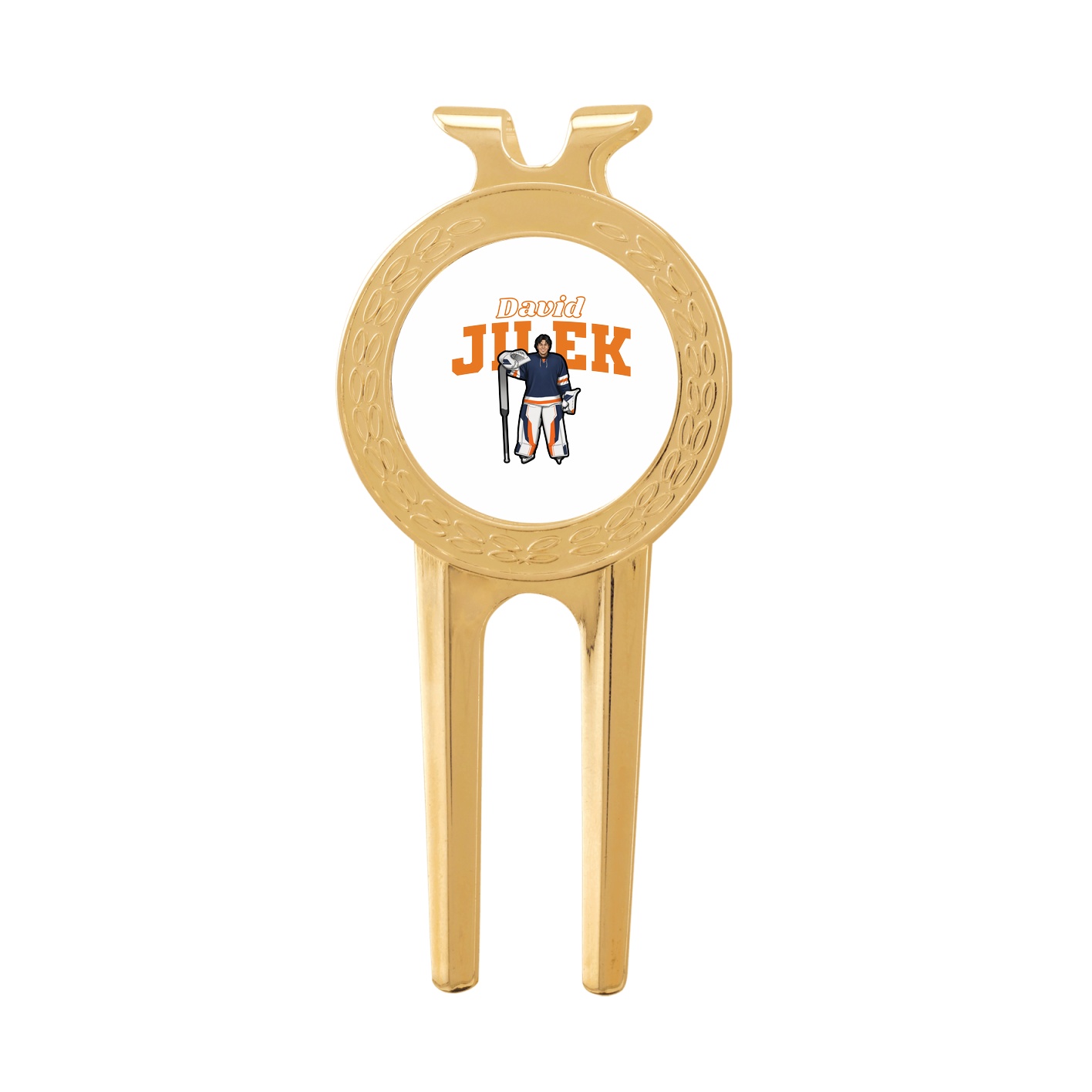Divot Tool with Ball Marker — Name Arch in Classic