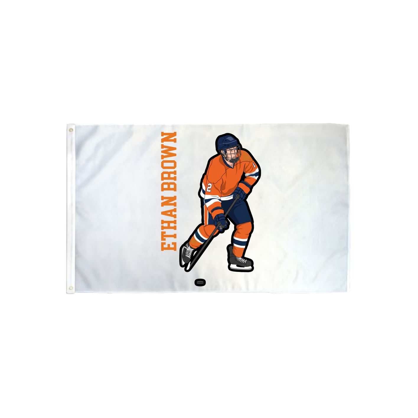 3x5 Flag — Name Vertical in Classic