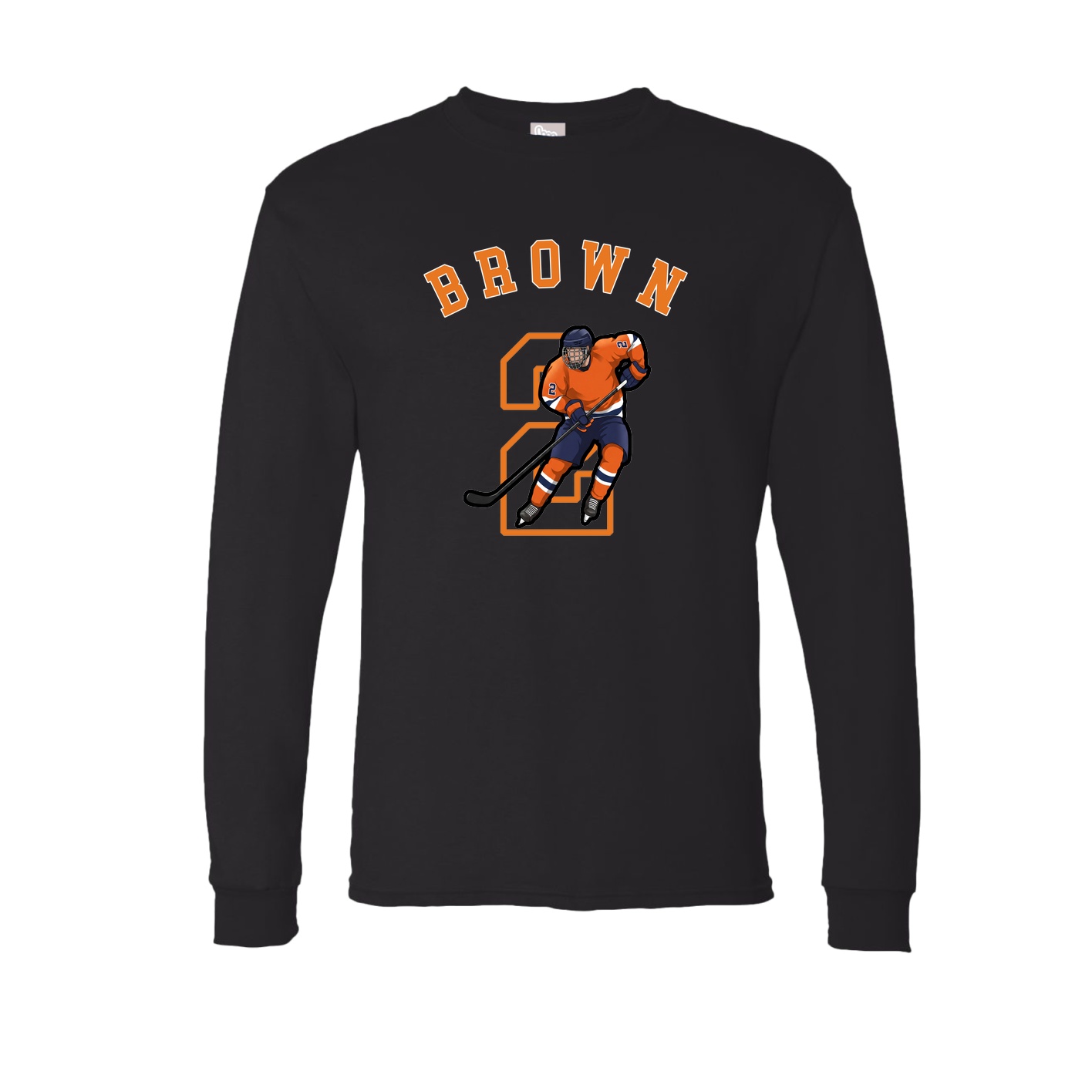 Long Sleeve Tee — Shirsey Arch in Black
