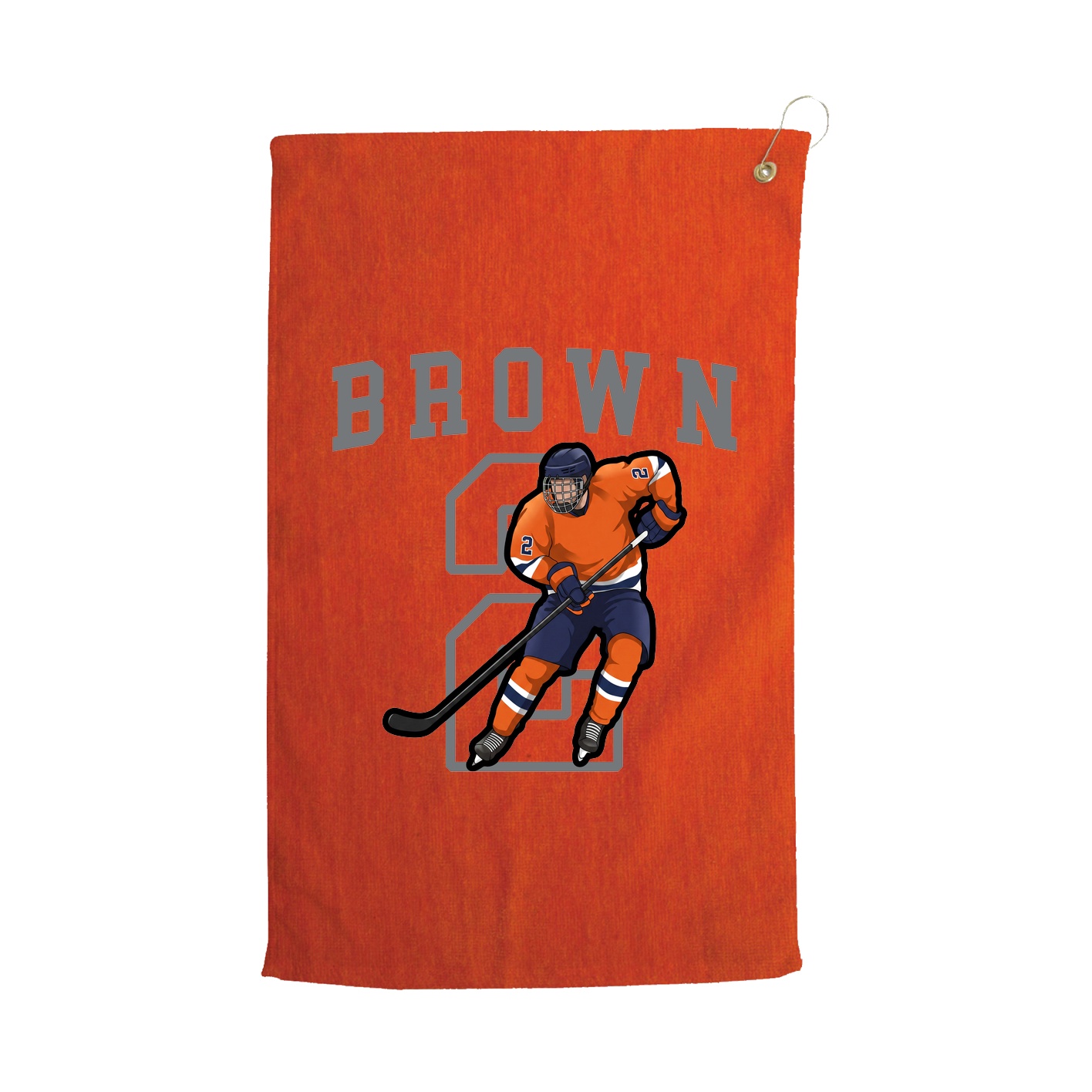 Golf Towel — Shirsey in Orange