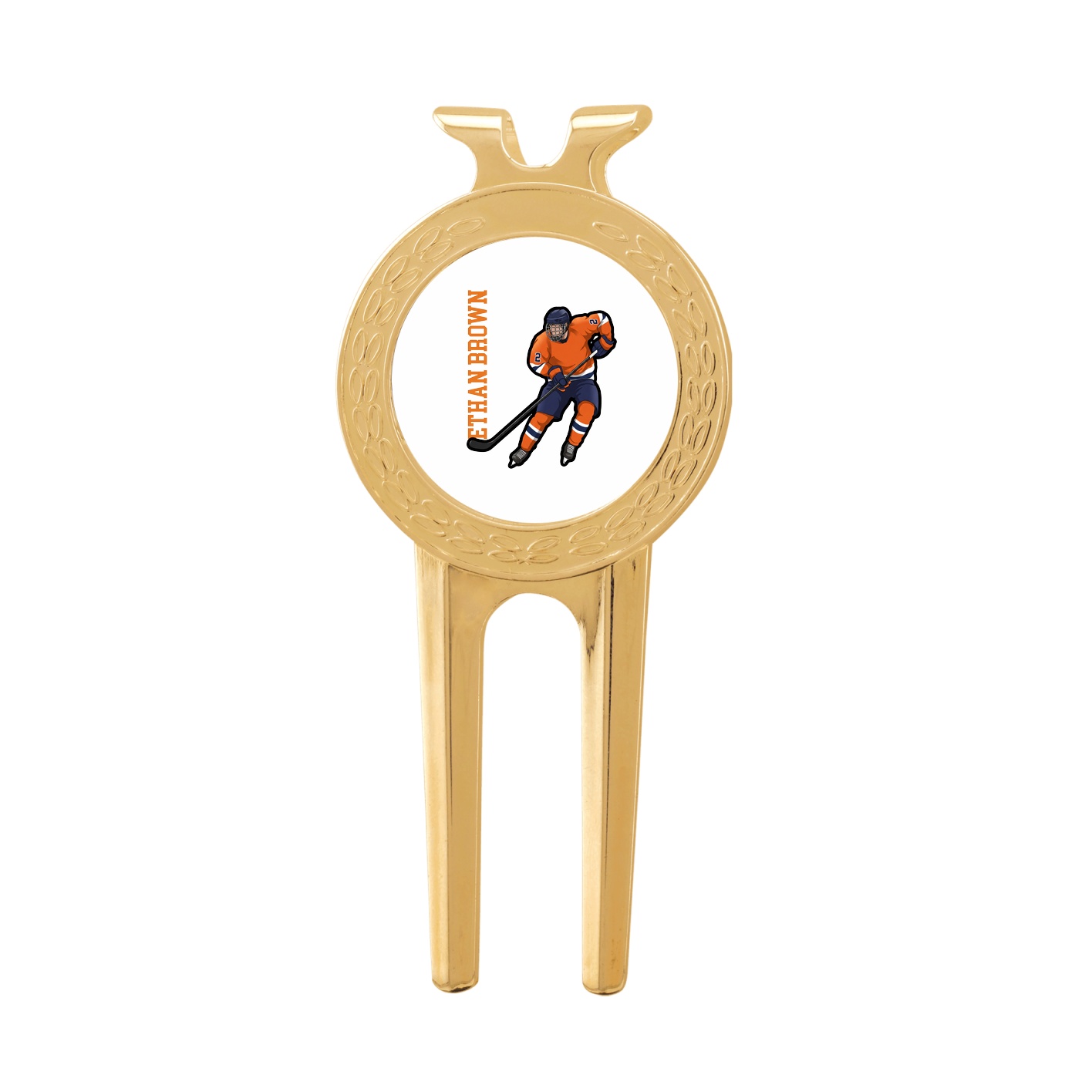 Divot Tool with Ball Marker — Name Vertical in Classic