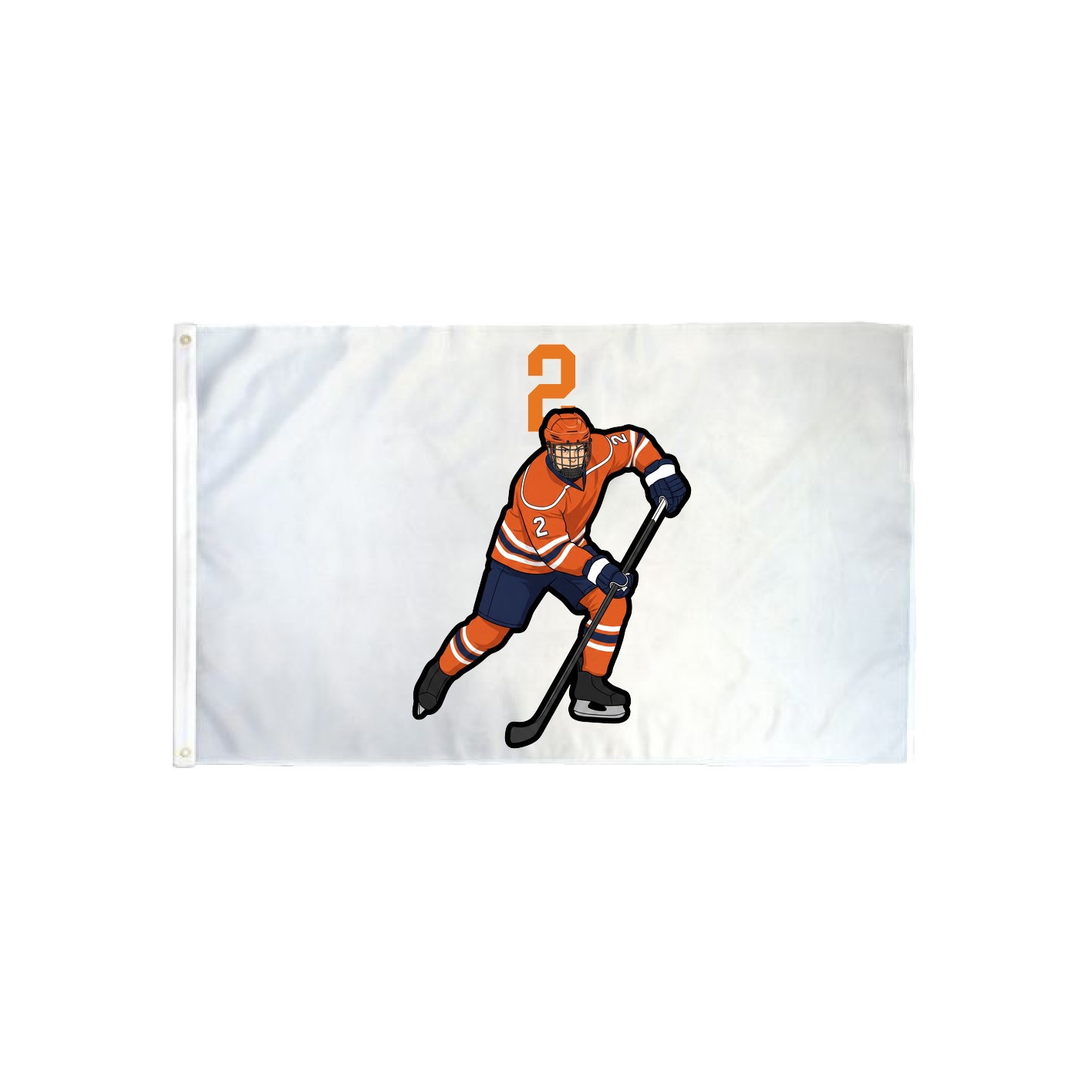 3x5 Flag — Number Top in Classic