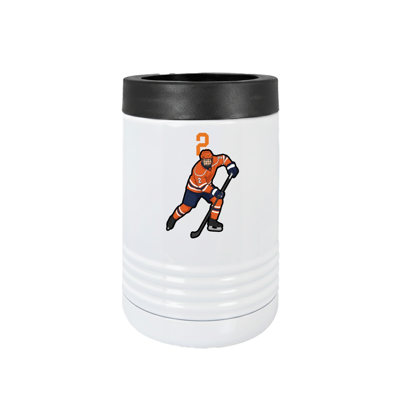 Beverage Holder — Number Top in White