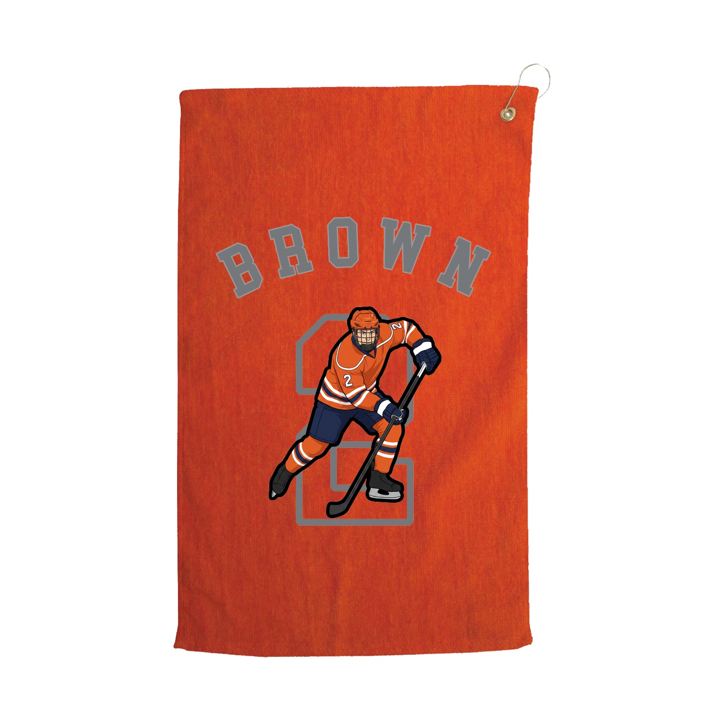 Golf Towel — Shirsey Arch in Orange