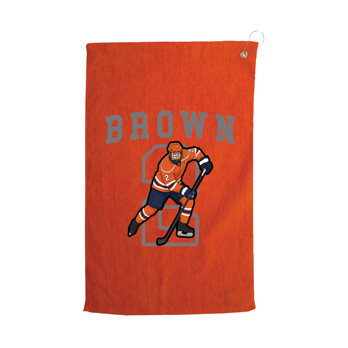 Golf Towel — Shirsey in Orange