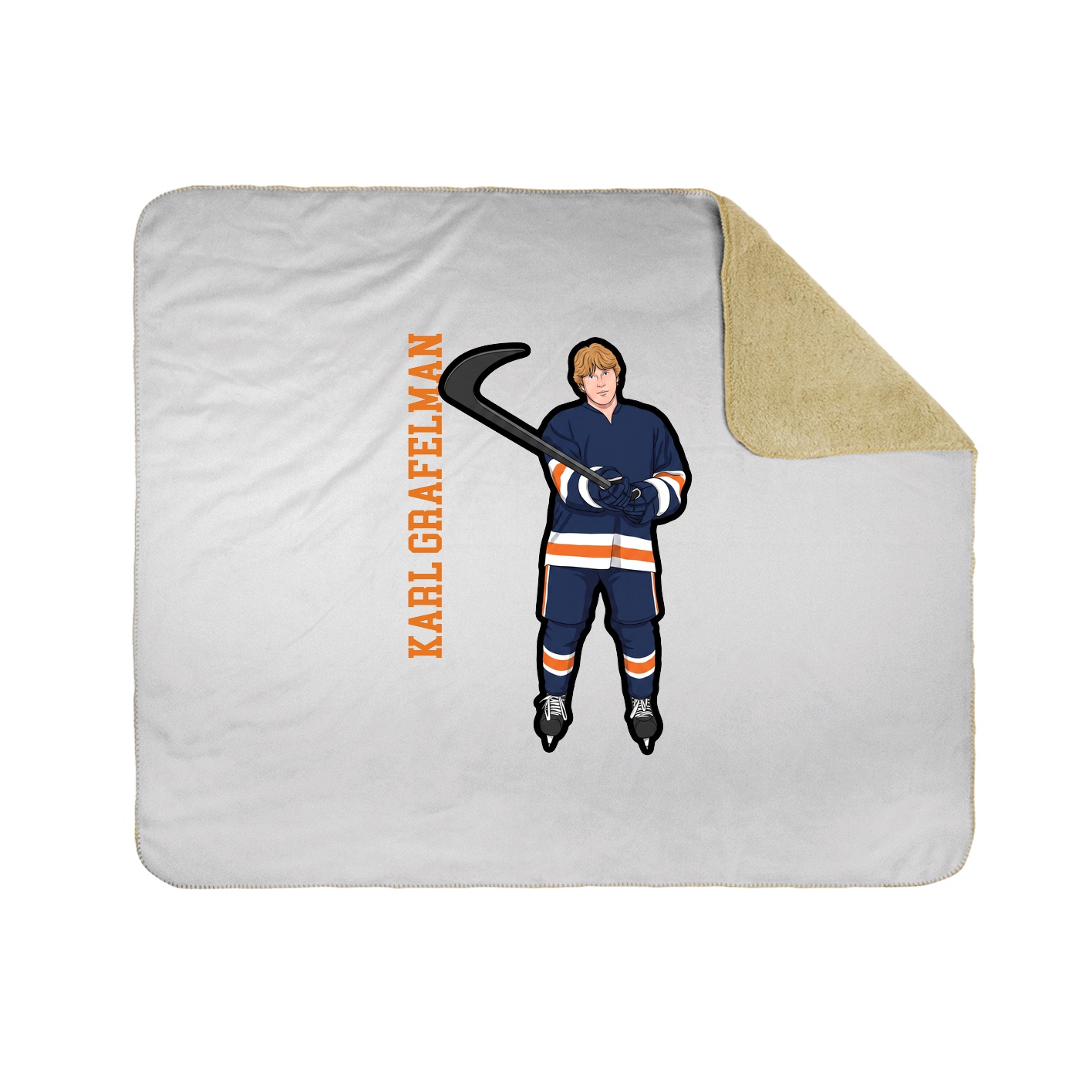 50x60 Sherpa Lined Throw Blanket