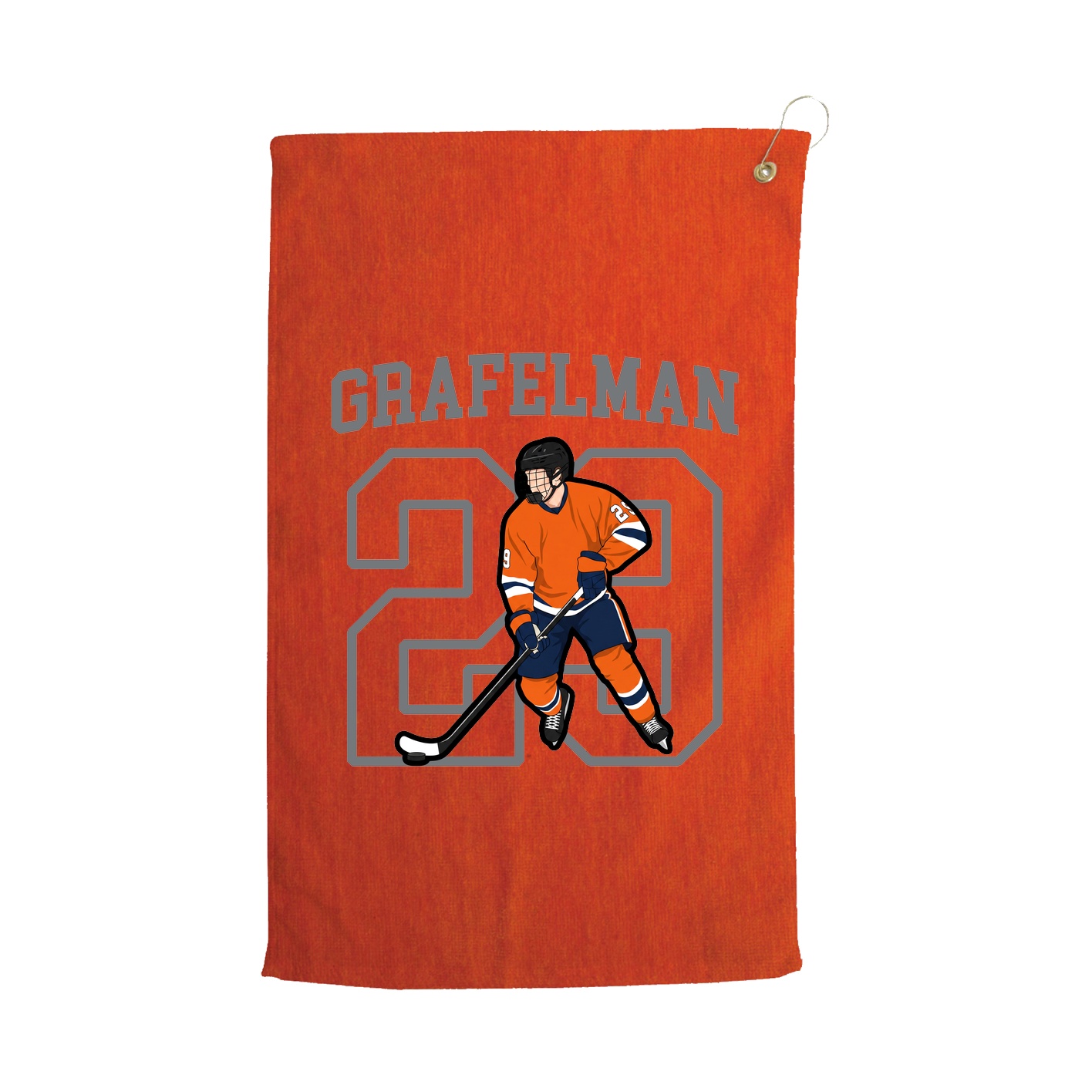 Golf Towel — Shirsey in Orange