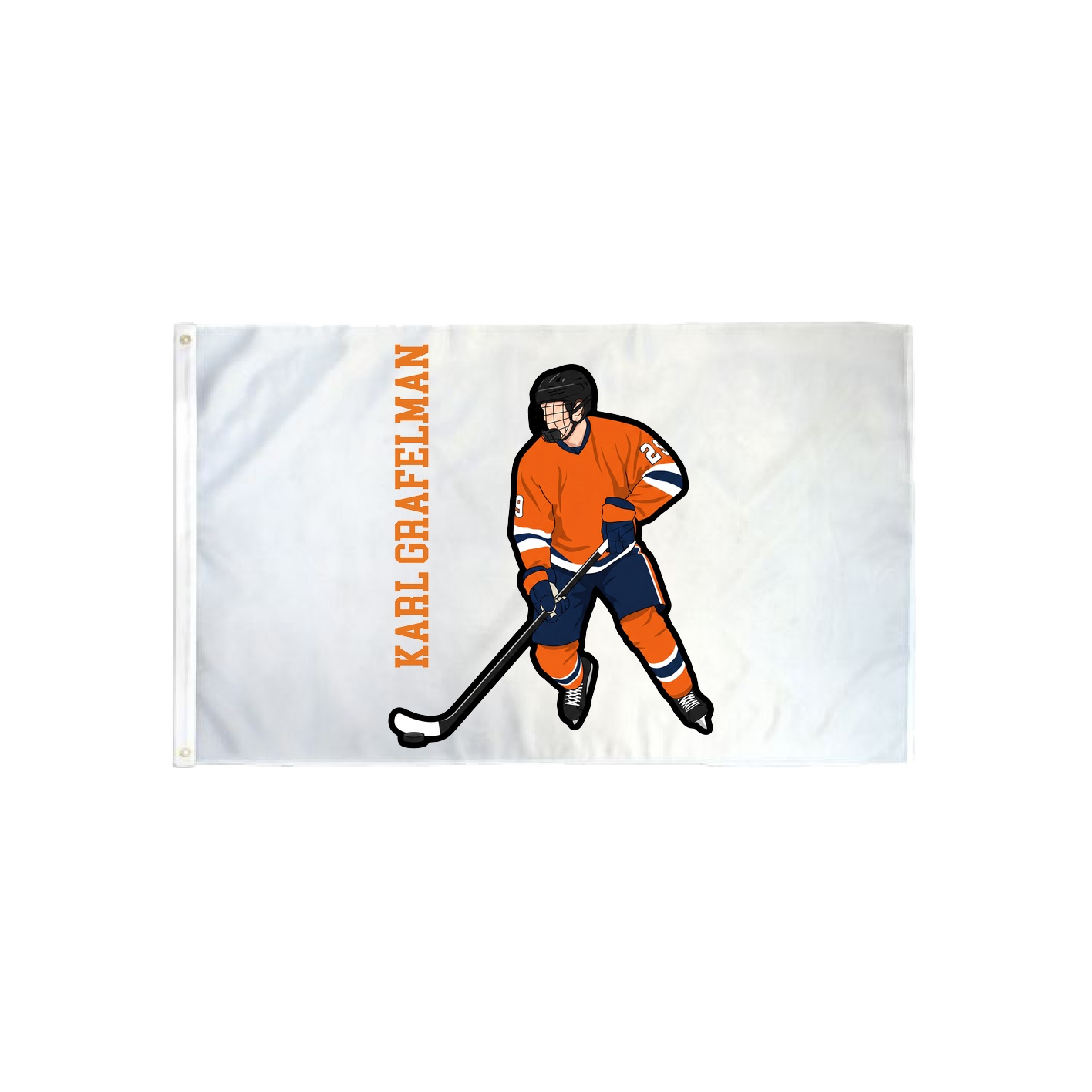 3x5 Flag — Name Vertical in Classic