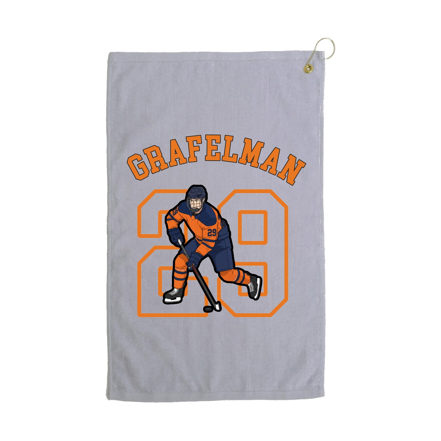 Golf Towel — Shirsey Arch in Grey