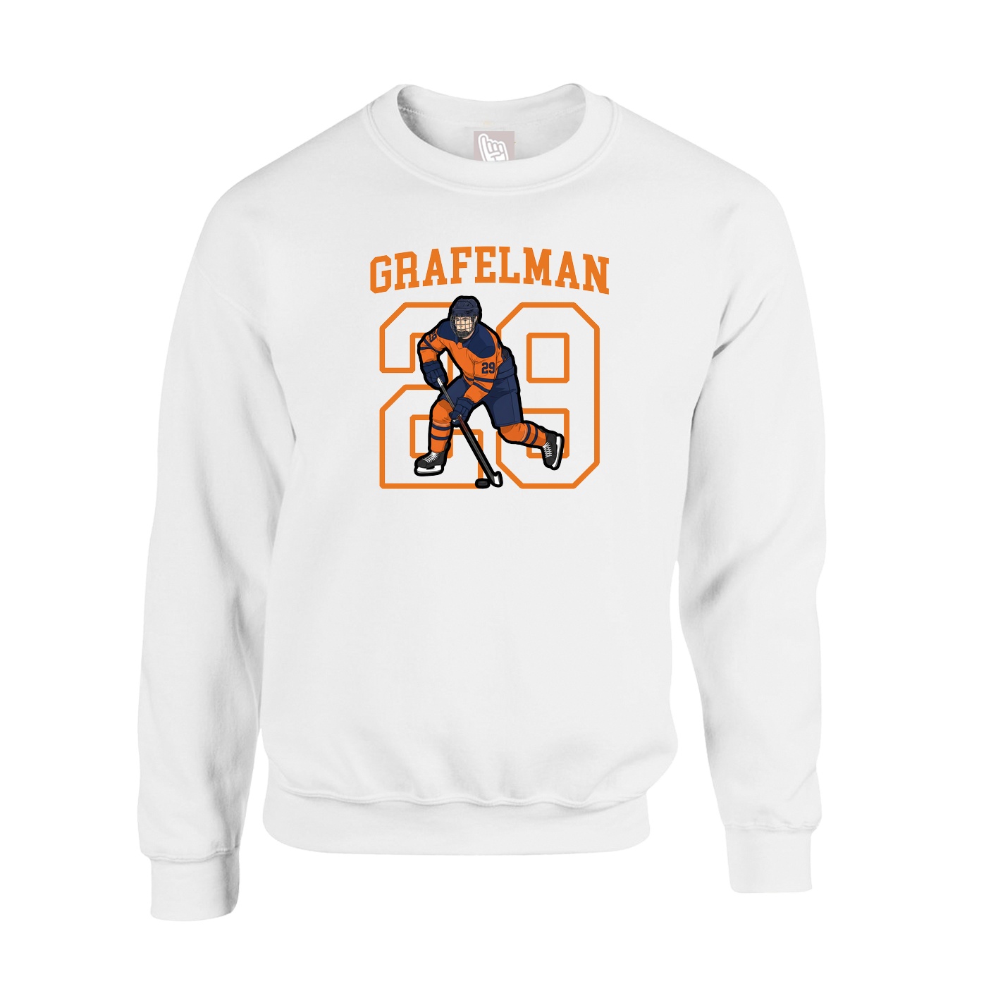 Fleece Crew — Shirsey in White