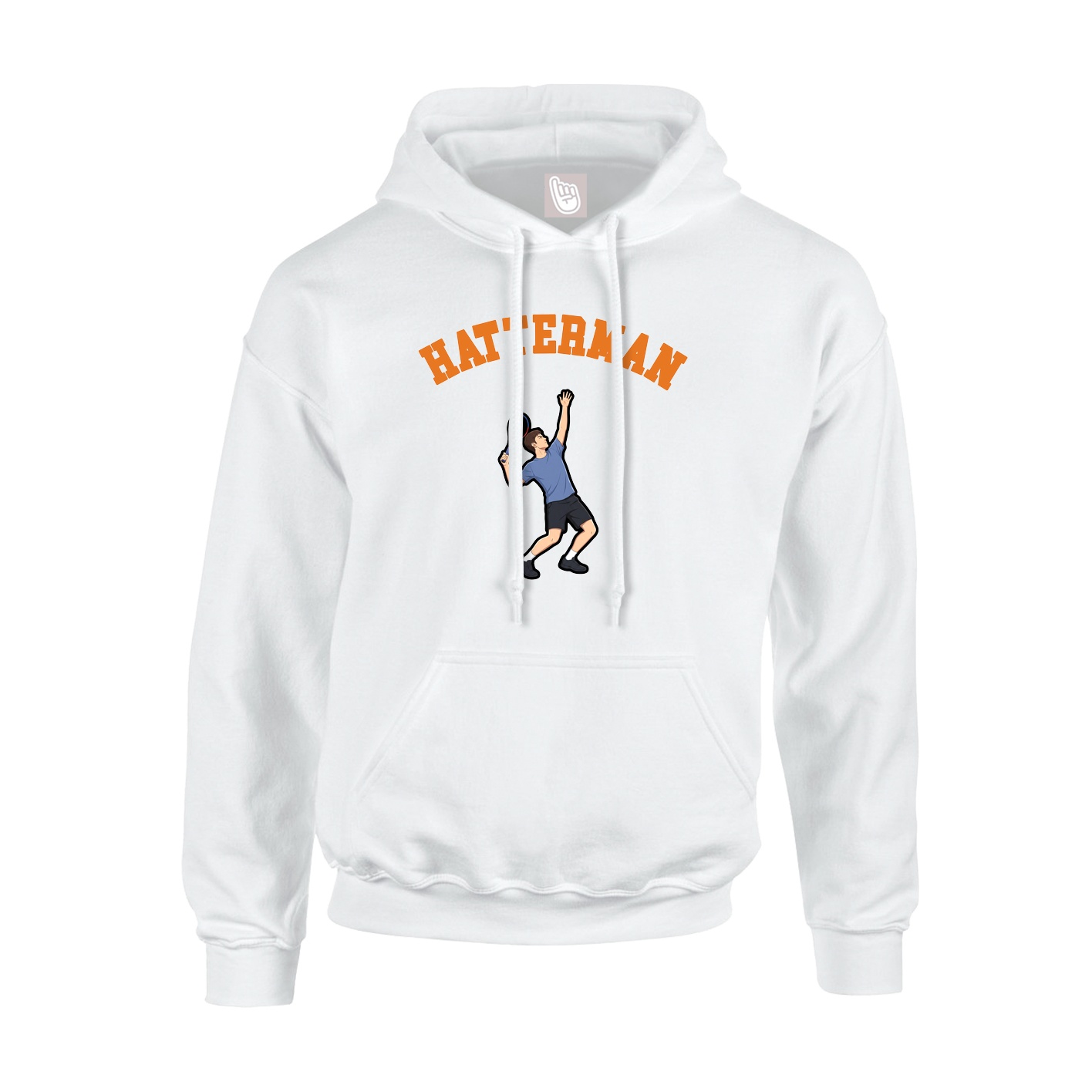 Youth Hoodie — Shirsey Arch in White