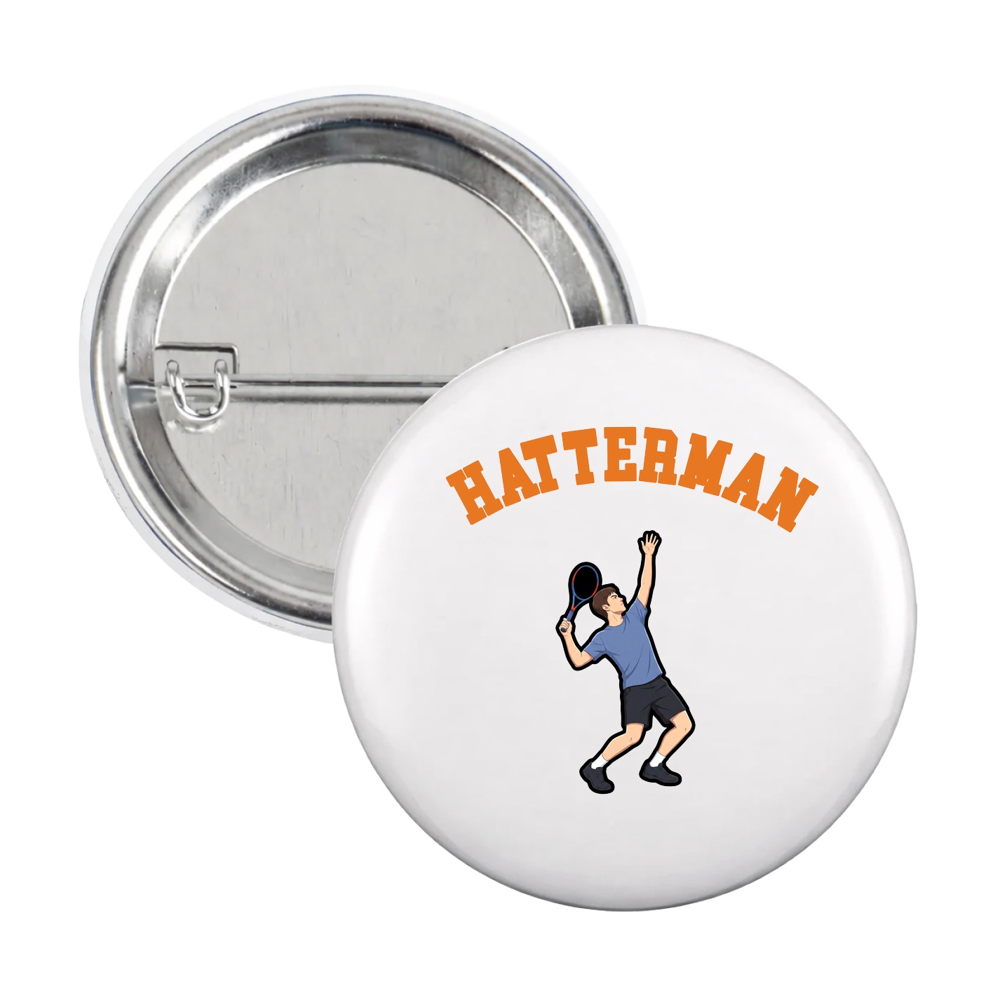 Game Day Button — Shirsey Arch in White