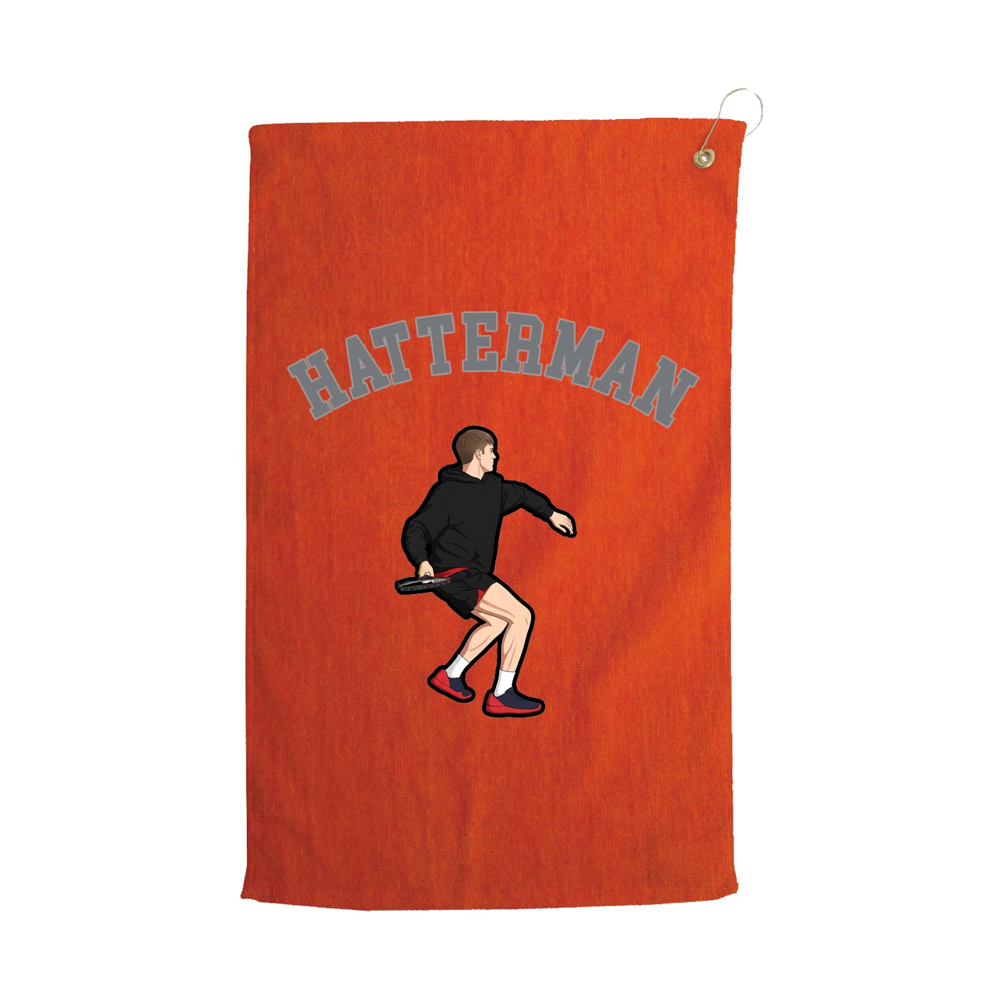 Golf Towel — Shirsey Arch in Orange