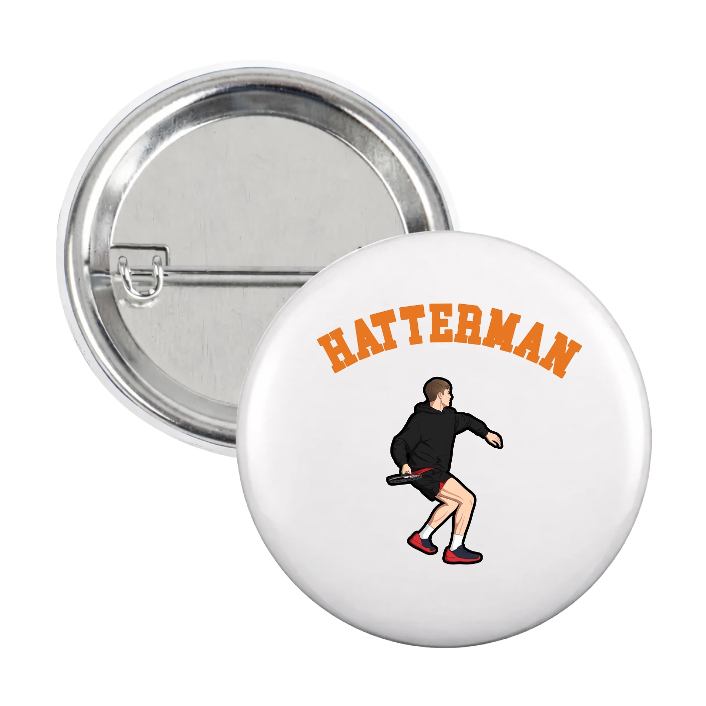 Game Day Button — Shirsey Arch in White