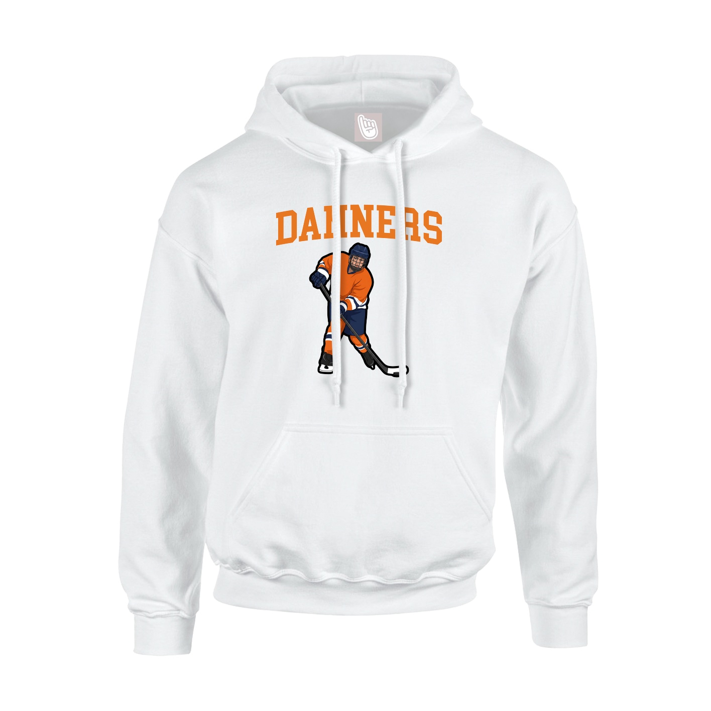 Hoodie — Shirsey in White