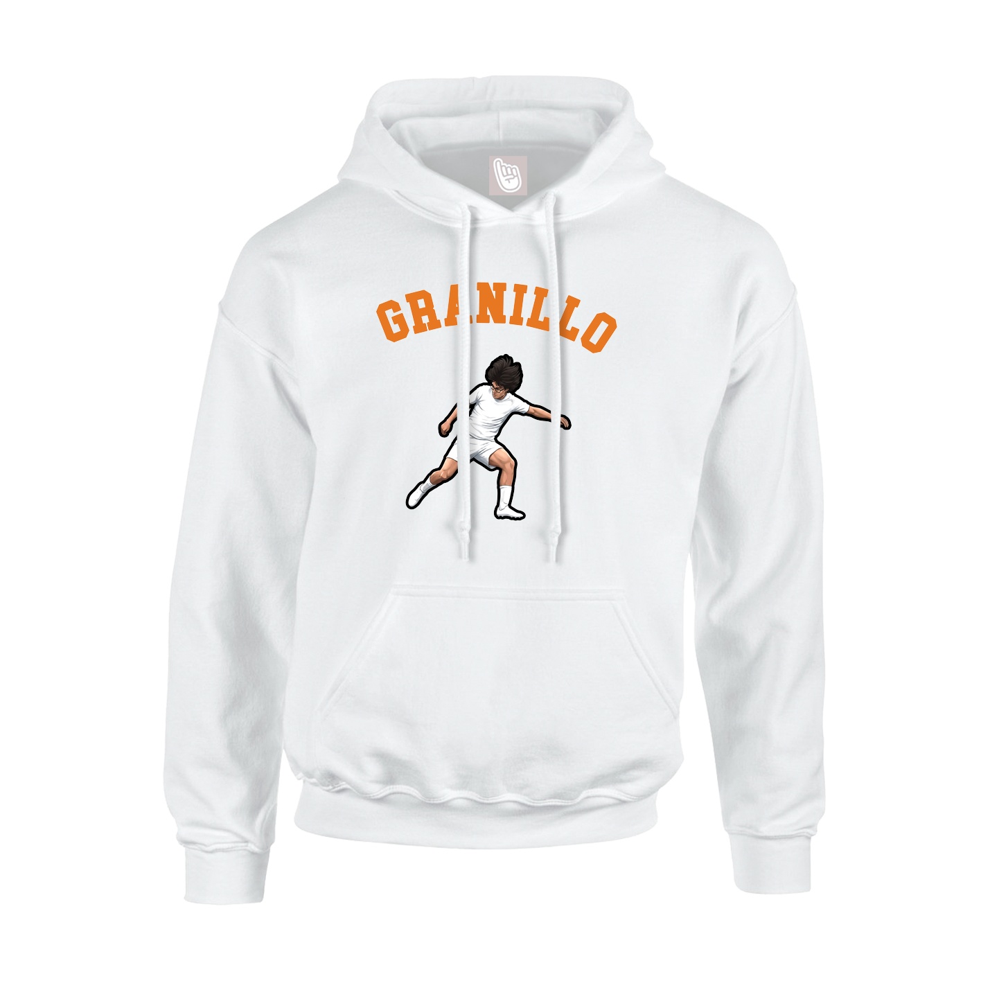 Youth Hoodie — Shirsey Arch in White