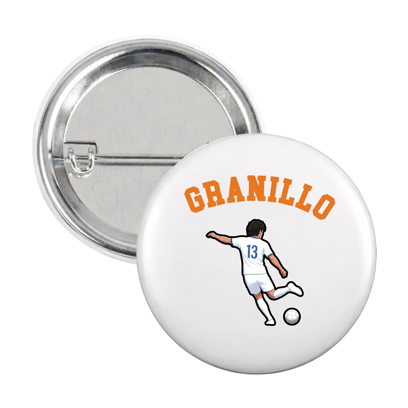 Game Day Button — Shirsey Arch in White
