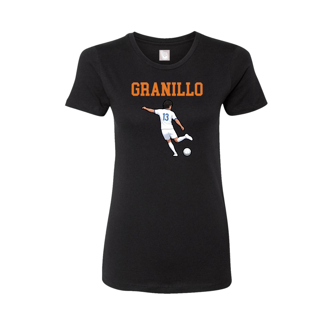 Fitted Women's Tee — Shirsey in Black
