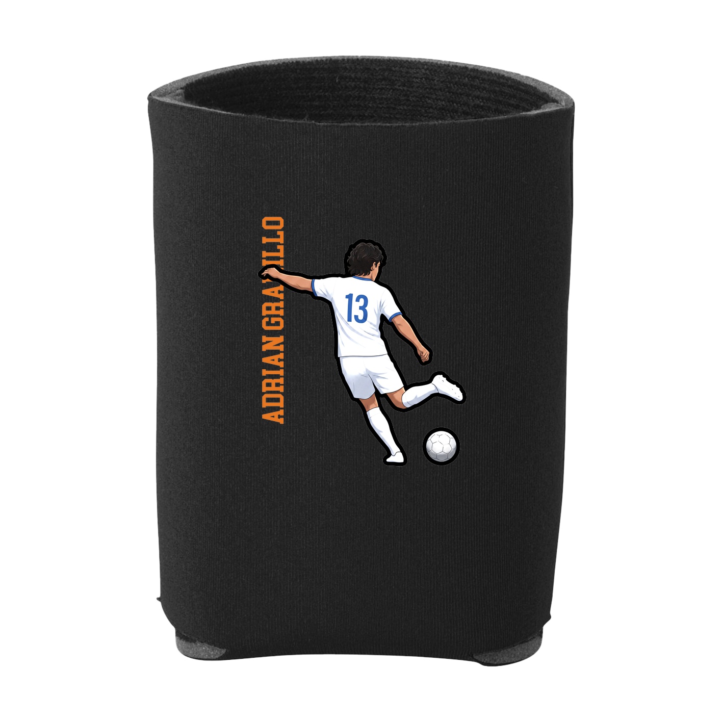 Can Holder — Name Vertical in Black