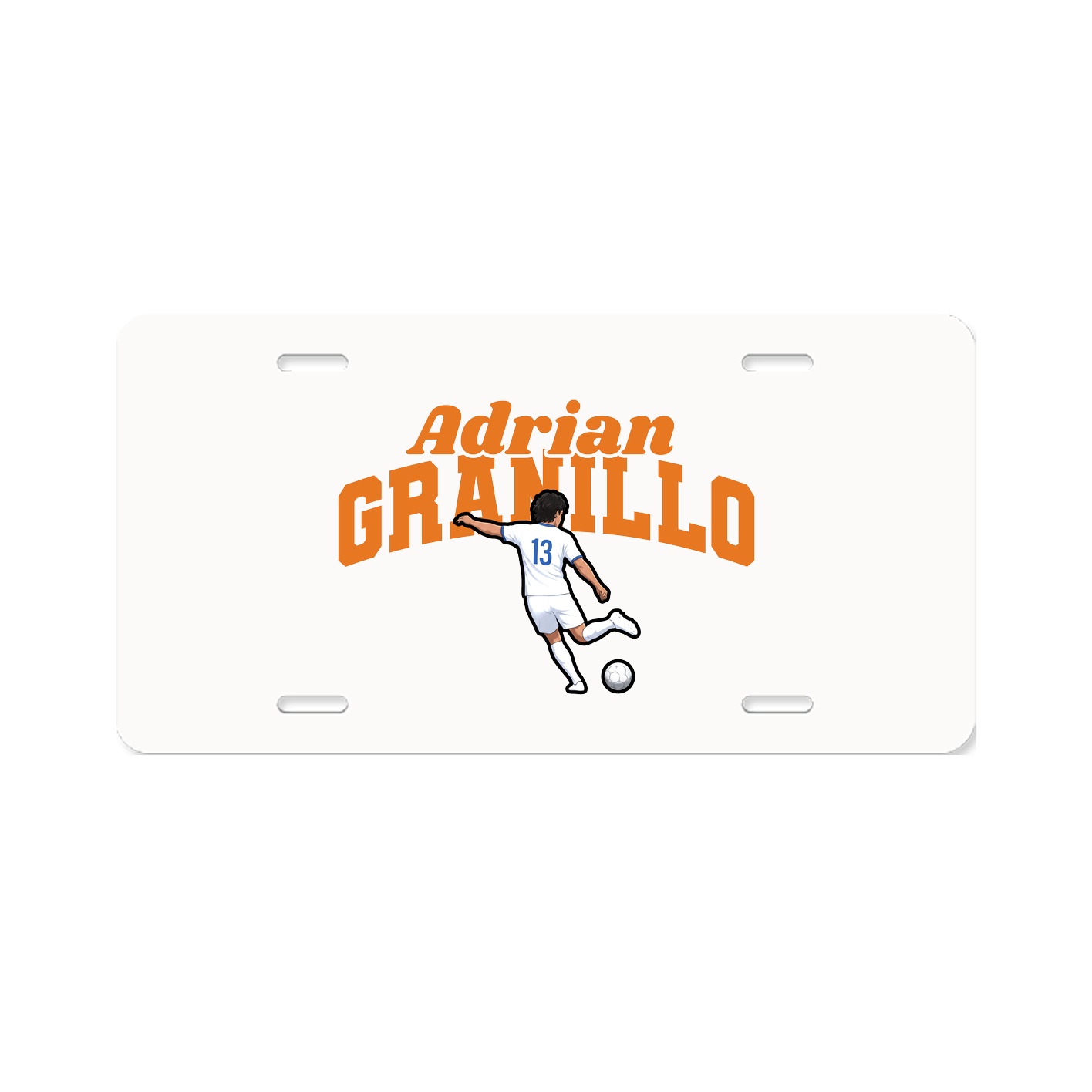 License Plate — Signature Arch in Classic