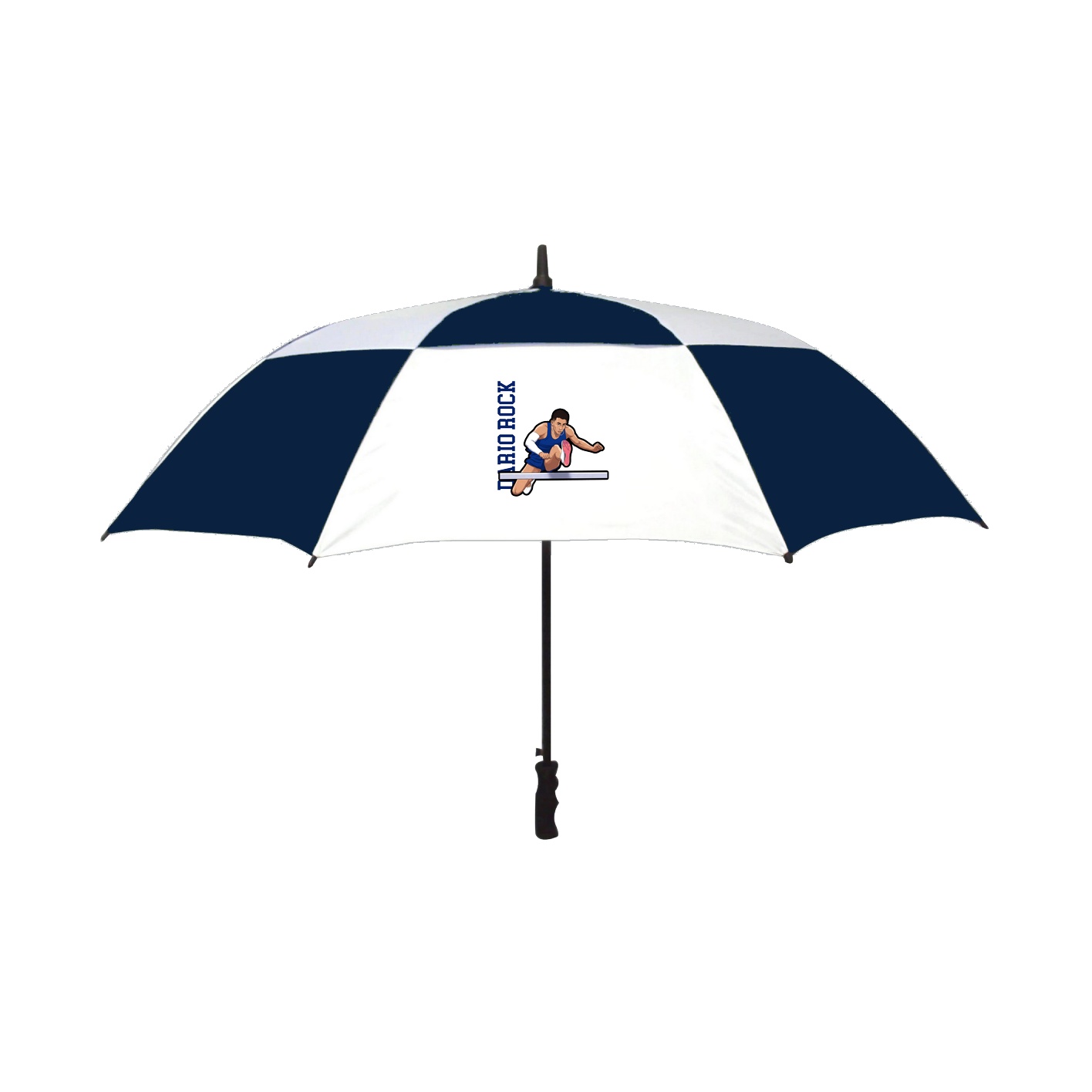 Golf Umbrella — Name Vertical in Navy