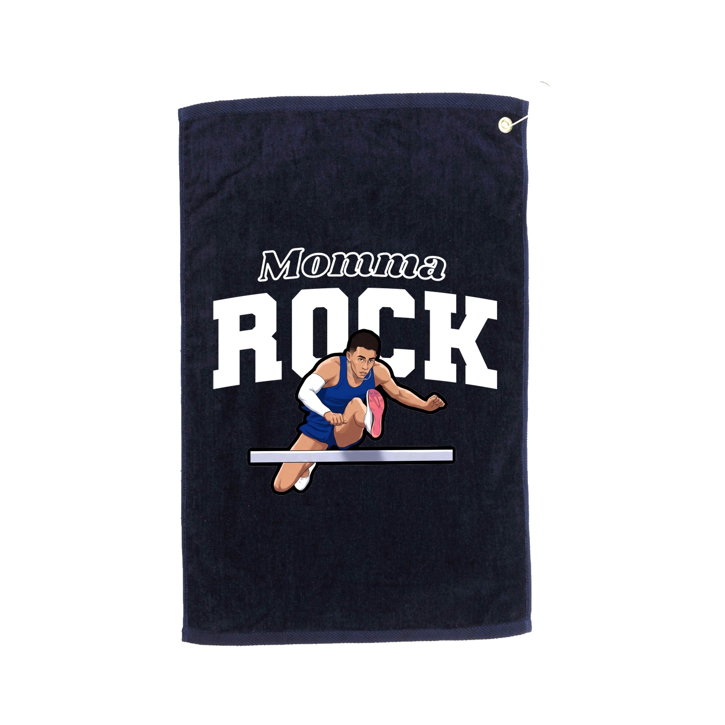 Golf Towel — Mothers Day Block in Navy