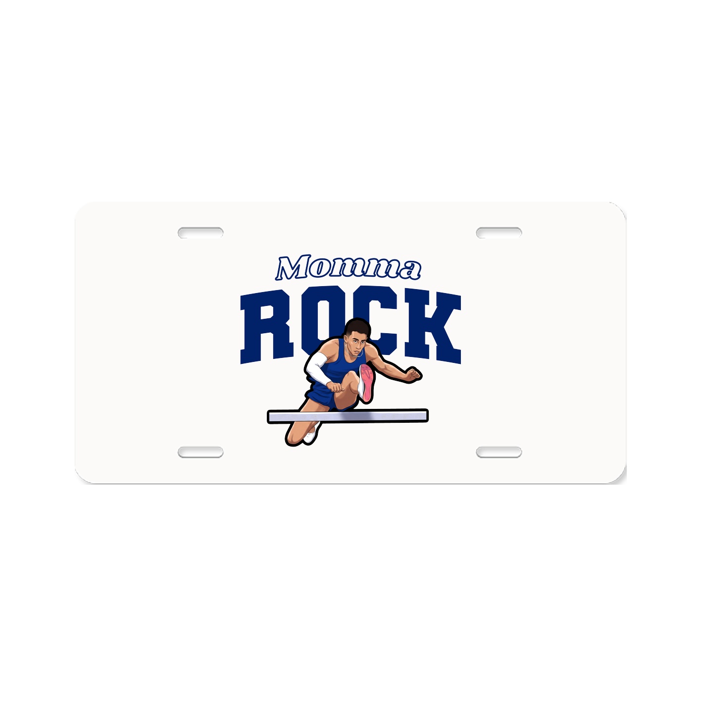 License Plate — Mothers Day Block in Classic